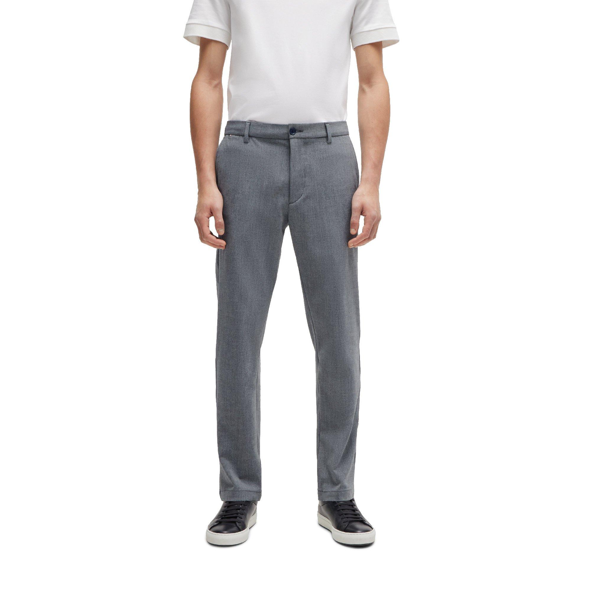 Boss Men's Straight Leg Trousers - Dark Blue - 38