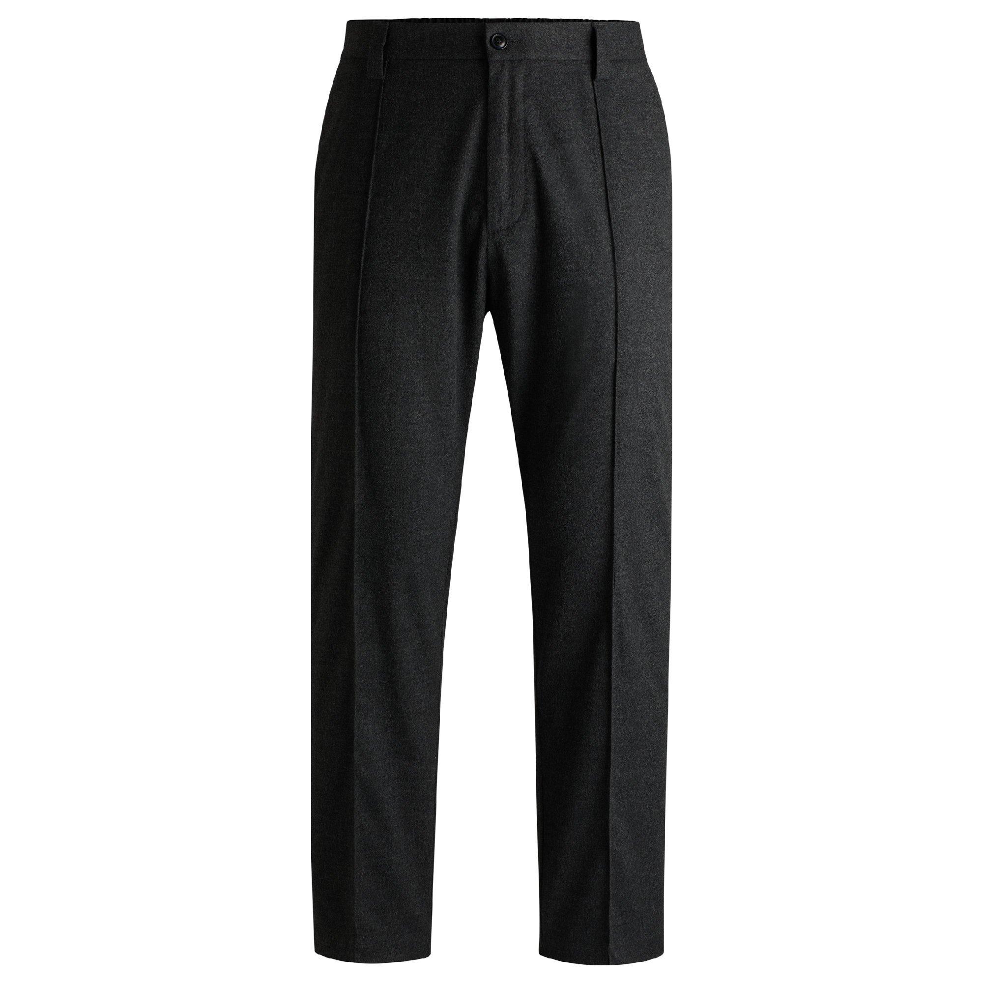 Open Grey - Hugo - Men's Randy243 Straight Leg Trousers - 1