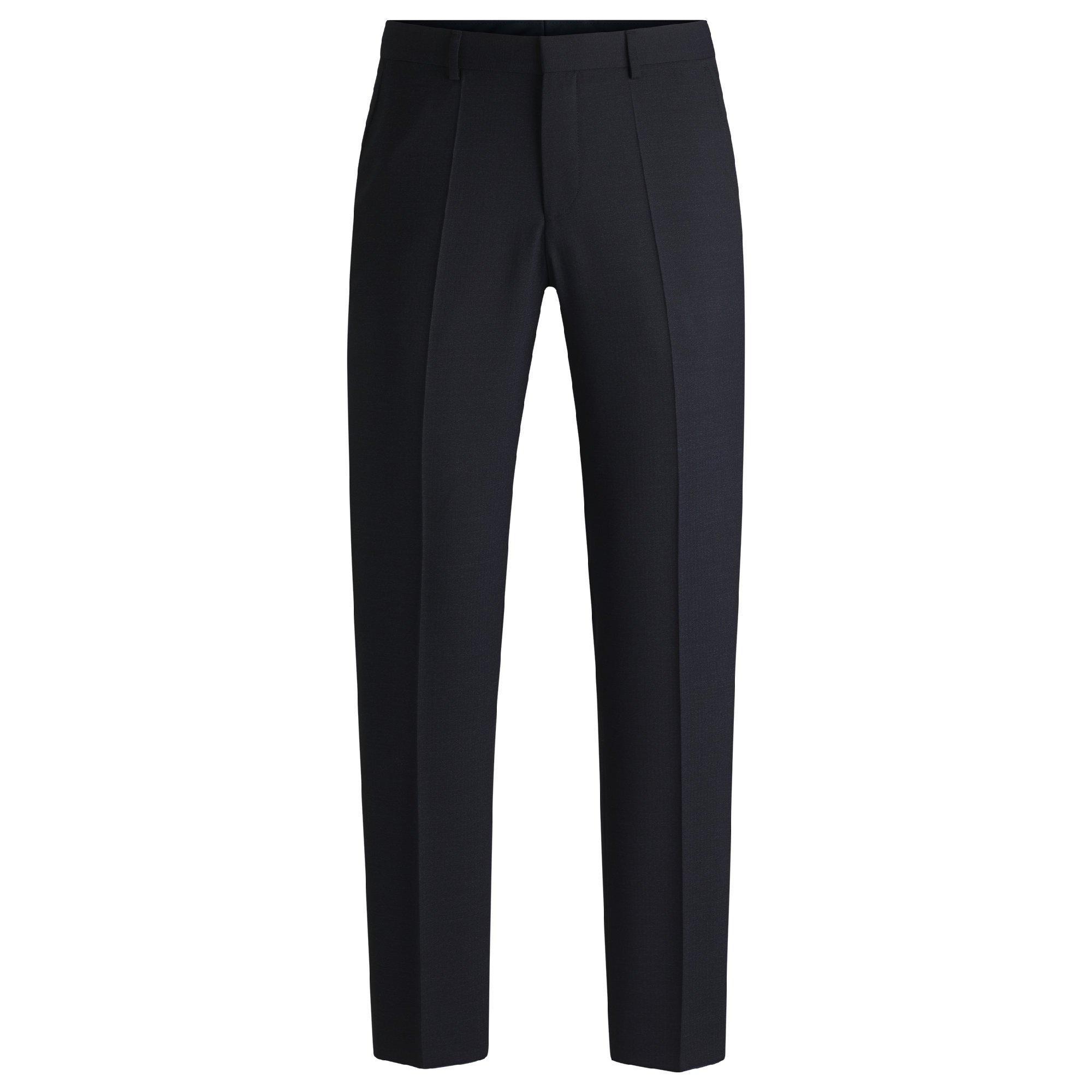 Boss Men's Leon Mm Straight Leg Trousers - Dark Blue - 38