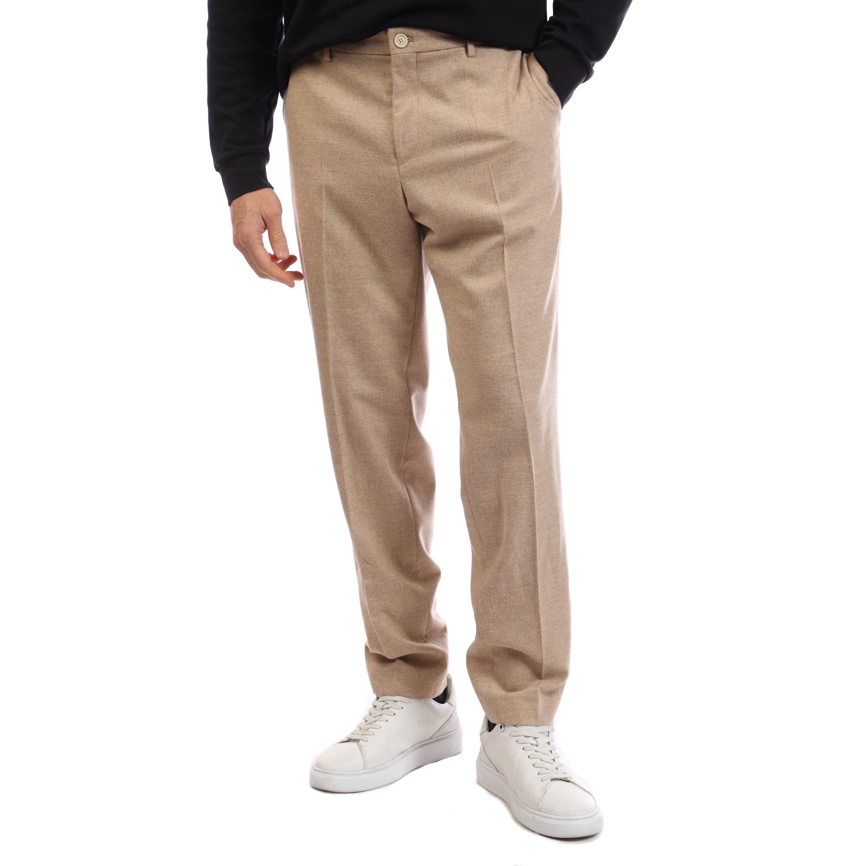 Open White - Boss - Men's Straight Leg Trousers - 1