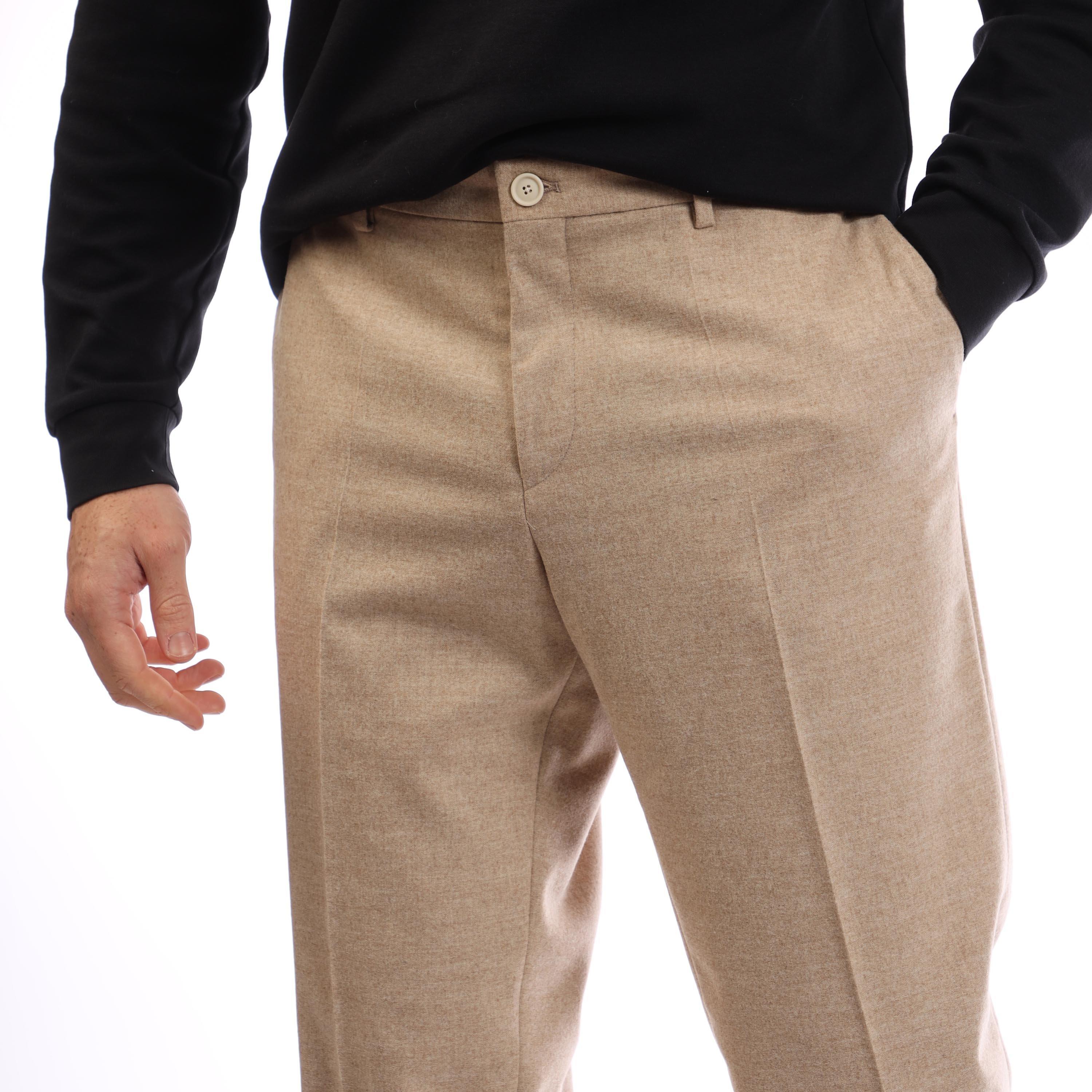 Open White - Boss - C-Genius-Pl-Tu-244 10265686 01 Straight Leg Trousers Mens - 3