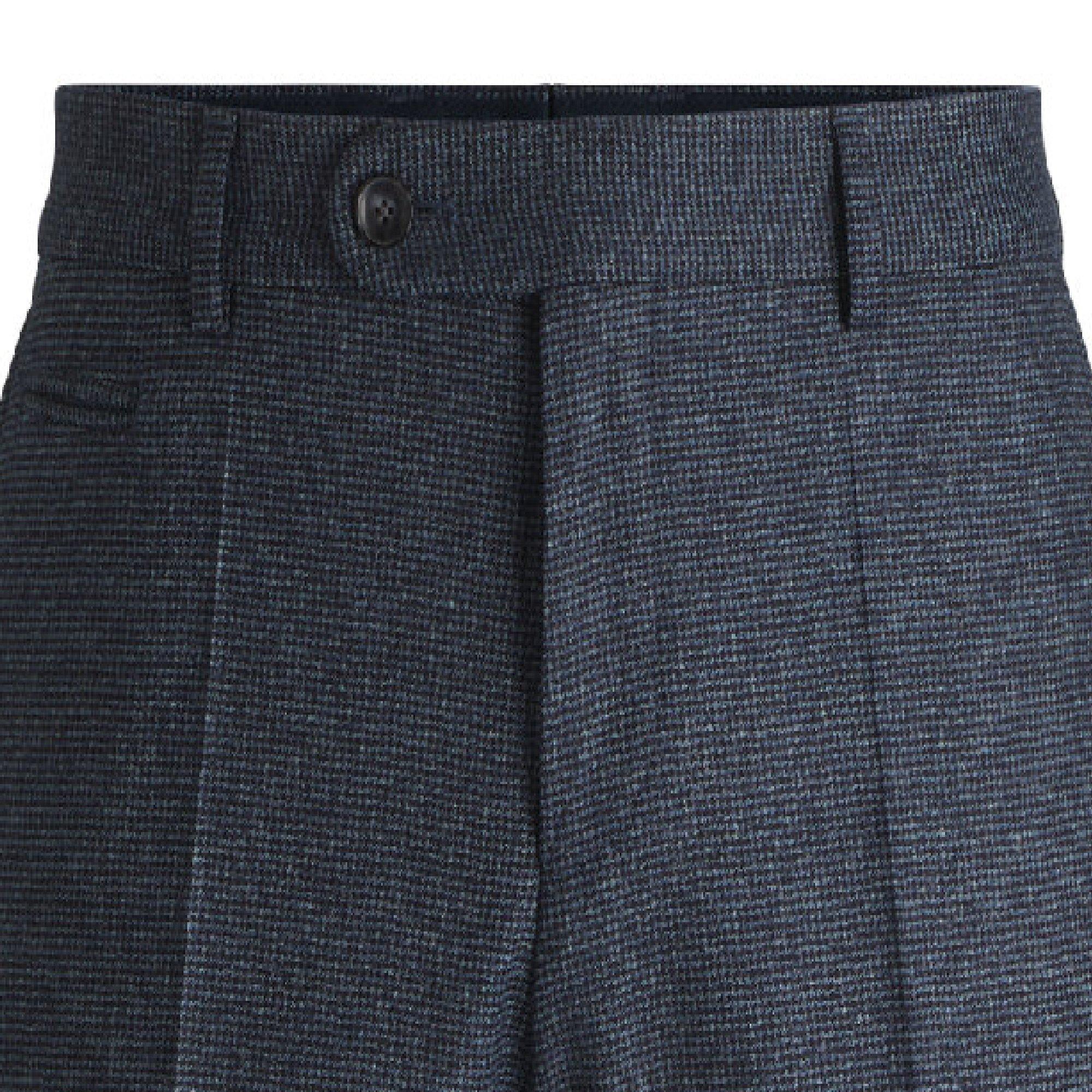 Dark Blue - Boss - Men's H Genius Dtl Straight Leg Trousers - 2