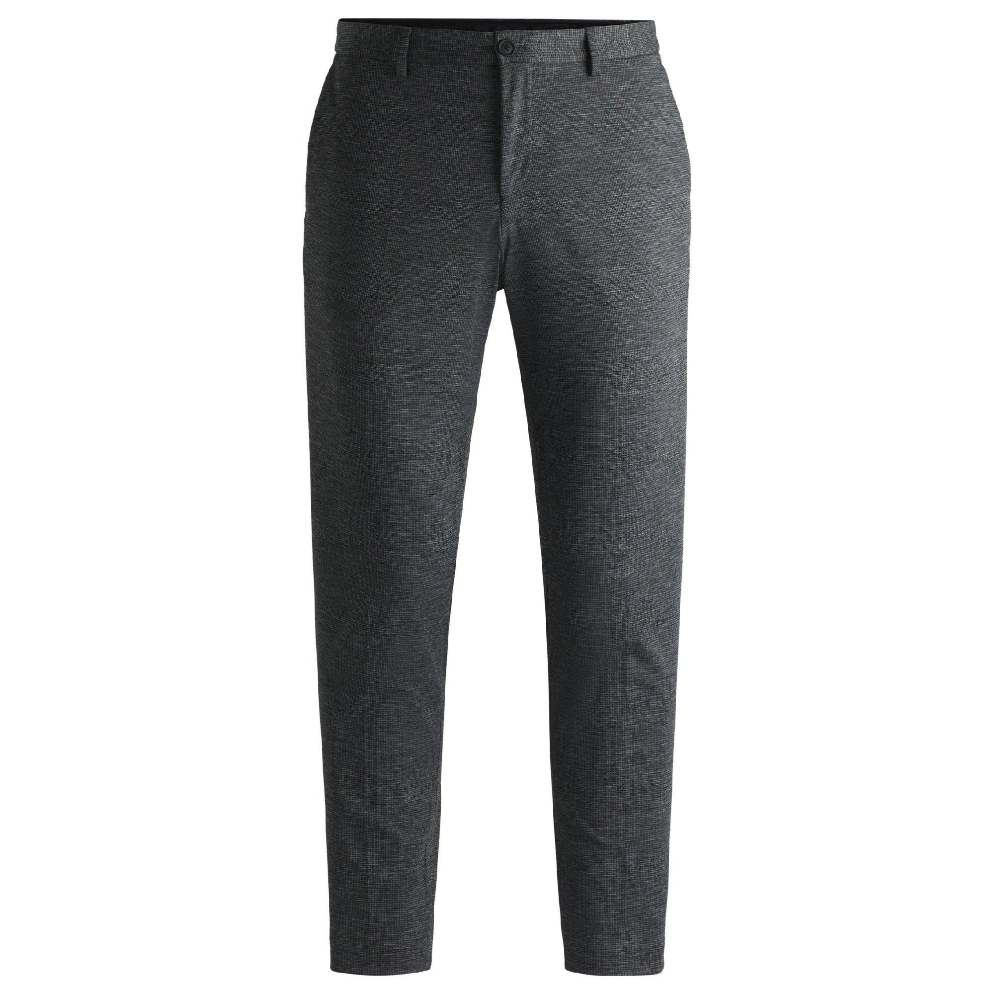 Dark Grey - Boss - P-Genius-J-Cw-Wg-243 10266556 Straight Leg Trousers Mens - 4