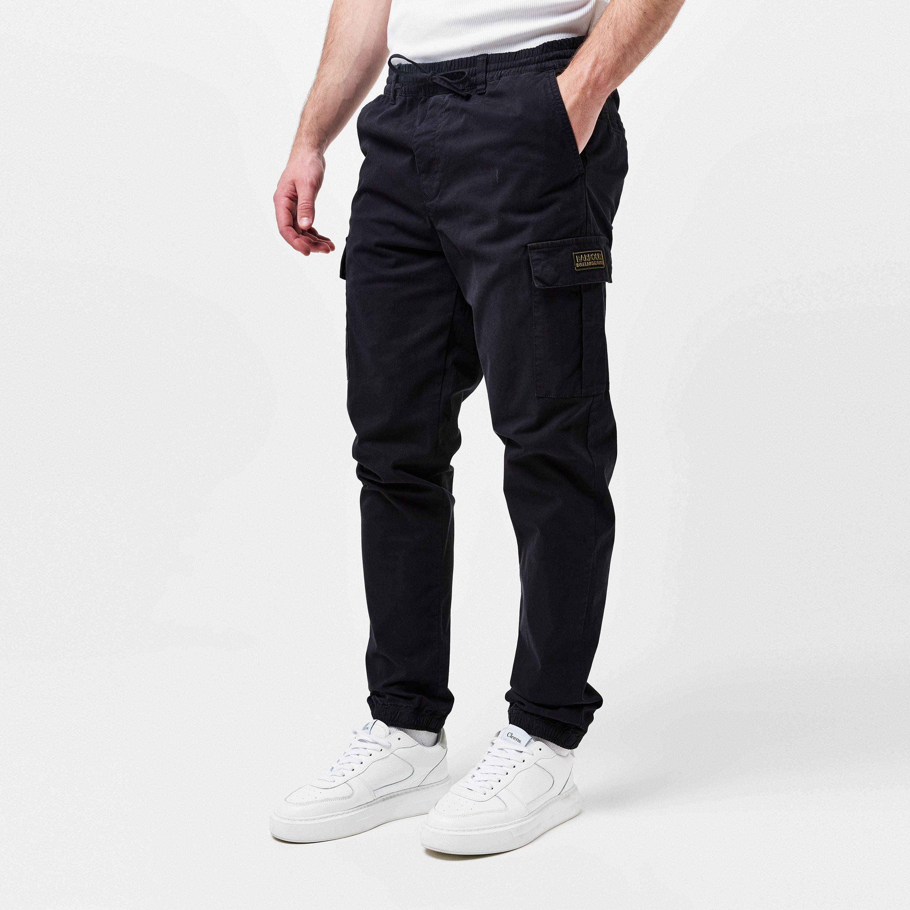 Black BK31 - Barbour International - Outline Cargo Trousers - 3