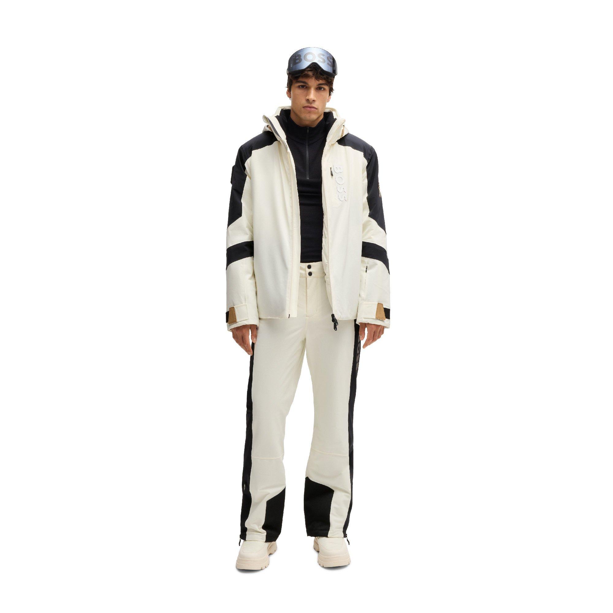 Boss Men's Fiva Ski Straight Leg Trousers - Open White - L