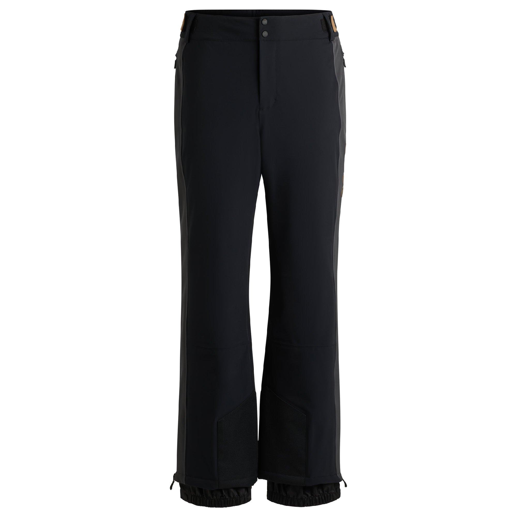 Black - Boss - Men's Fiva Ski Straight Leg Trousers - 1