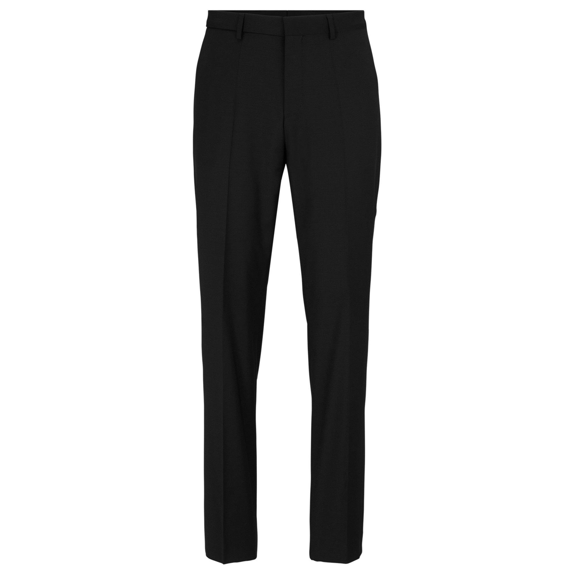 Boss Men's H Leon Straight Leg Trousers - Black
