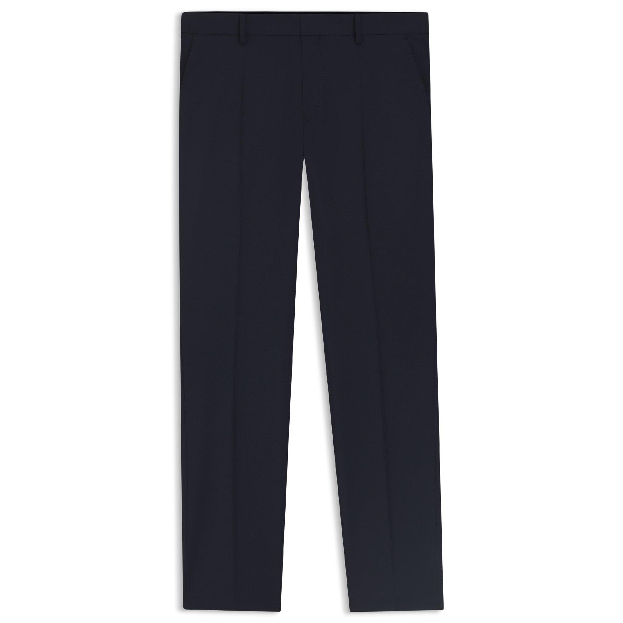 Dark Blue - Boss - Men's H Genius Mm C Straight Leg Trousers - 4