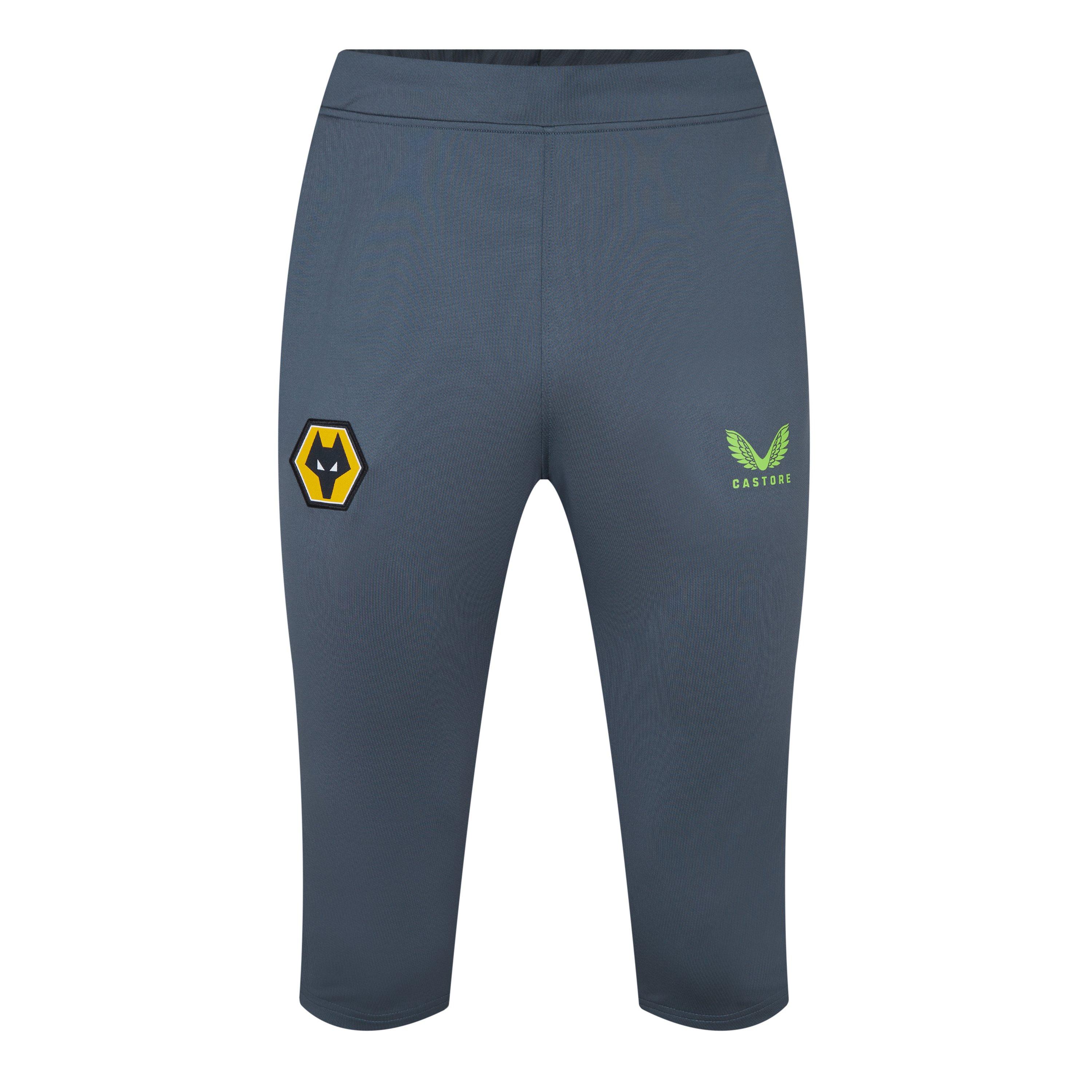 Charcoal/Black - Castore - Wolverhampton Wanders FC 3/4 Pants Mens - 1