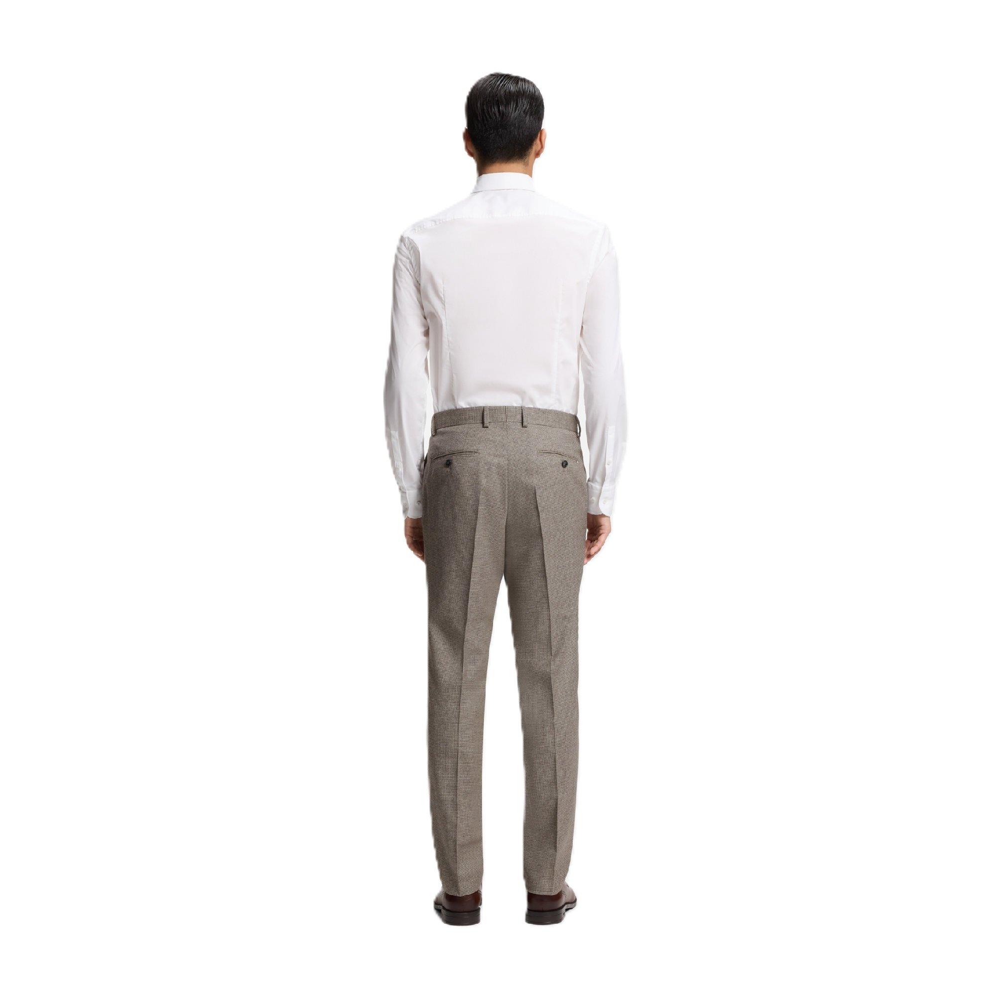 Open White - Boss - H-Genius-Dtl-243 10265816 01 Straight Leg Trousers Mens - 2