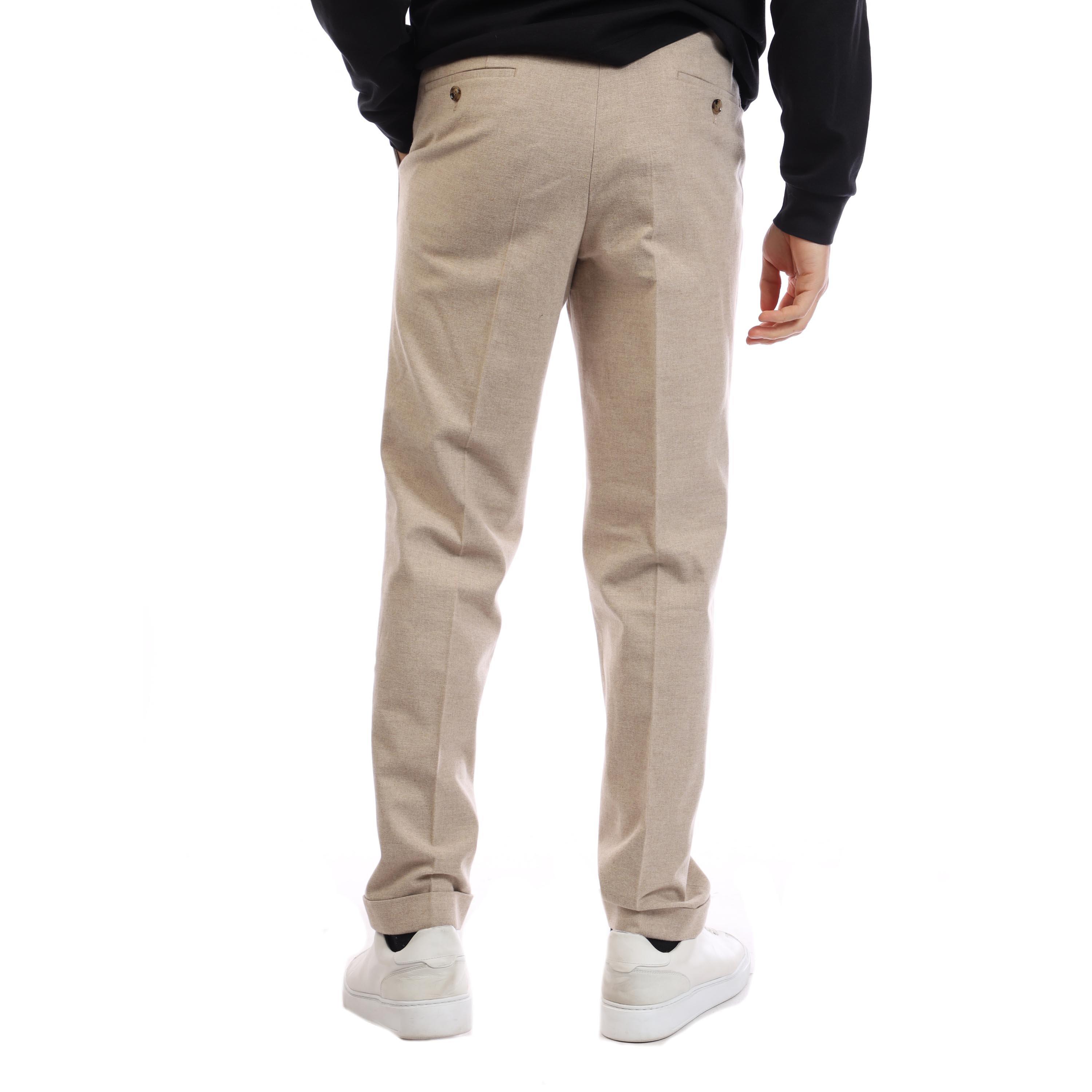 Open White - Boss - Men's P Genius Straight Leg Trousers - 4