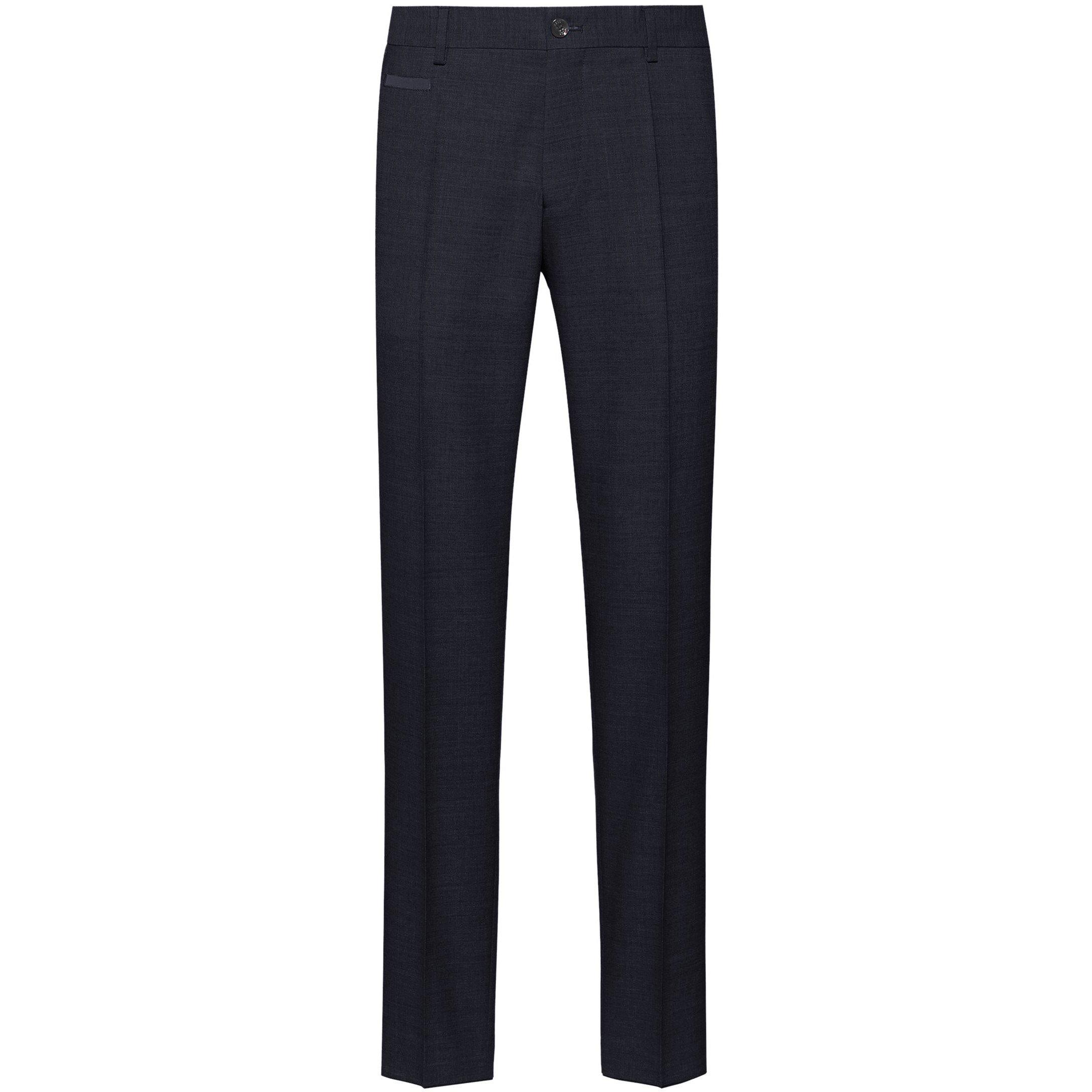 Boss Men's H Genius Straight Leg Trousers - Blue - 42W L
