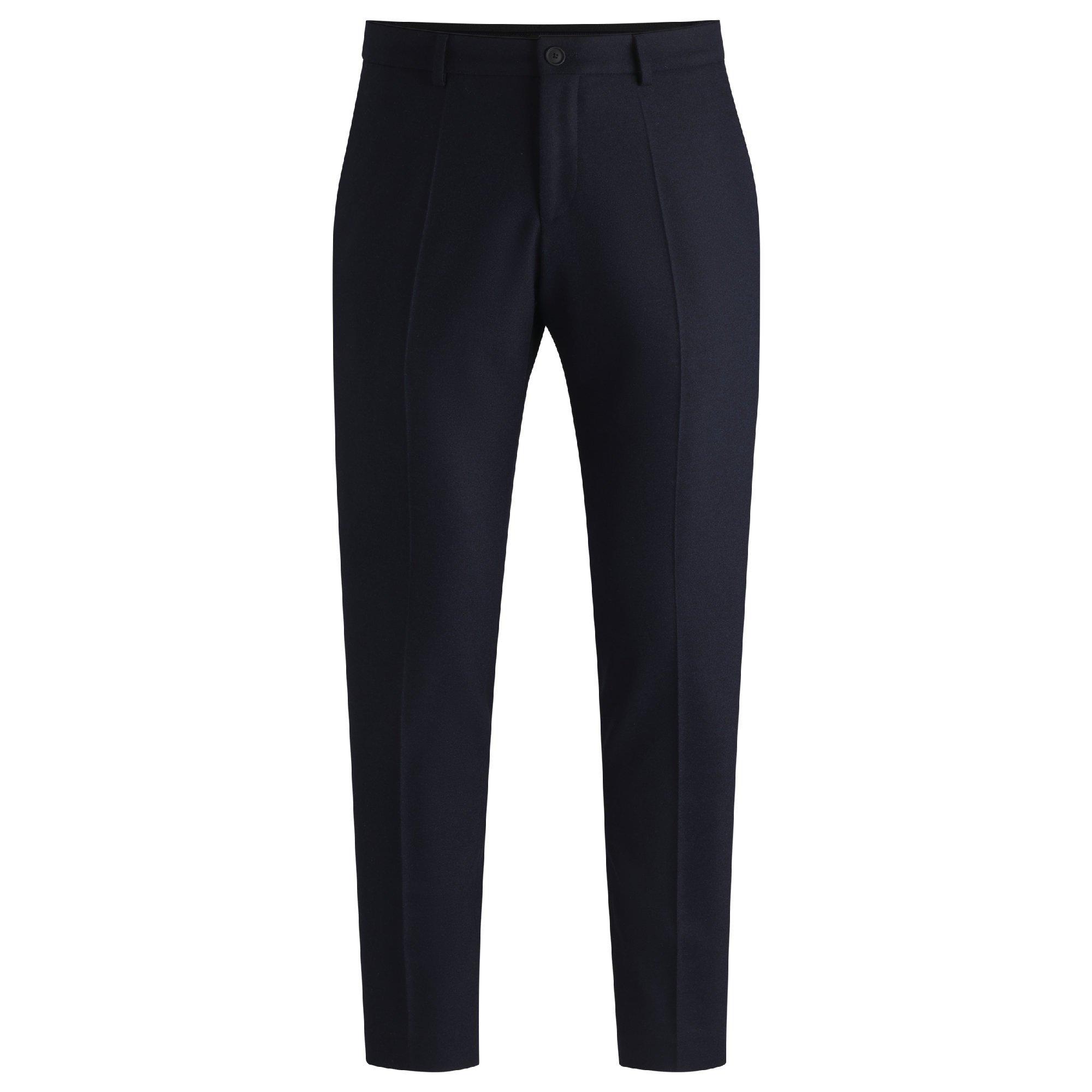 Boss Men's P Genius Straight Leg Trousers - Blue - 34