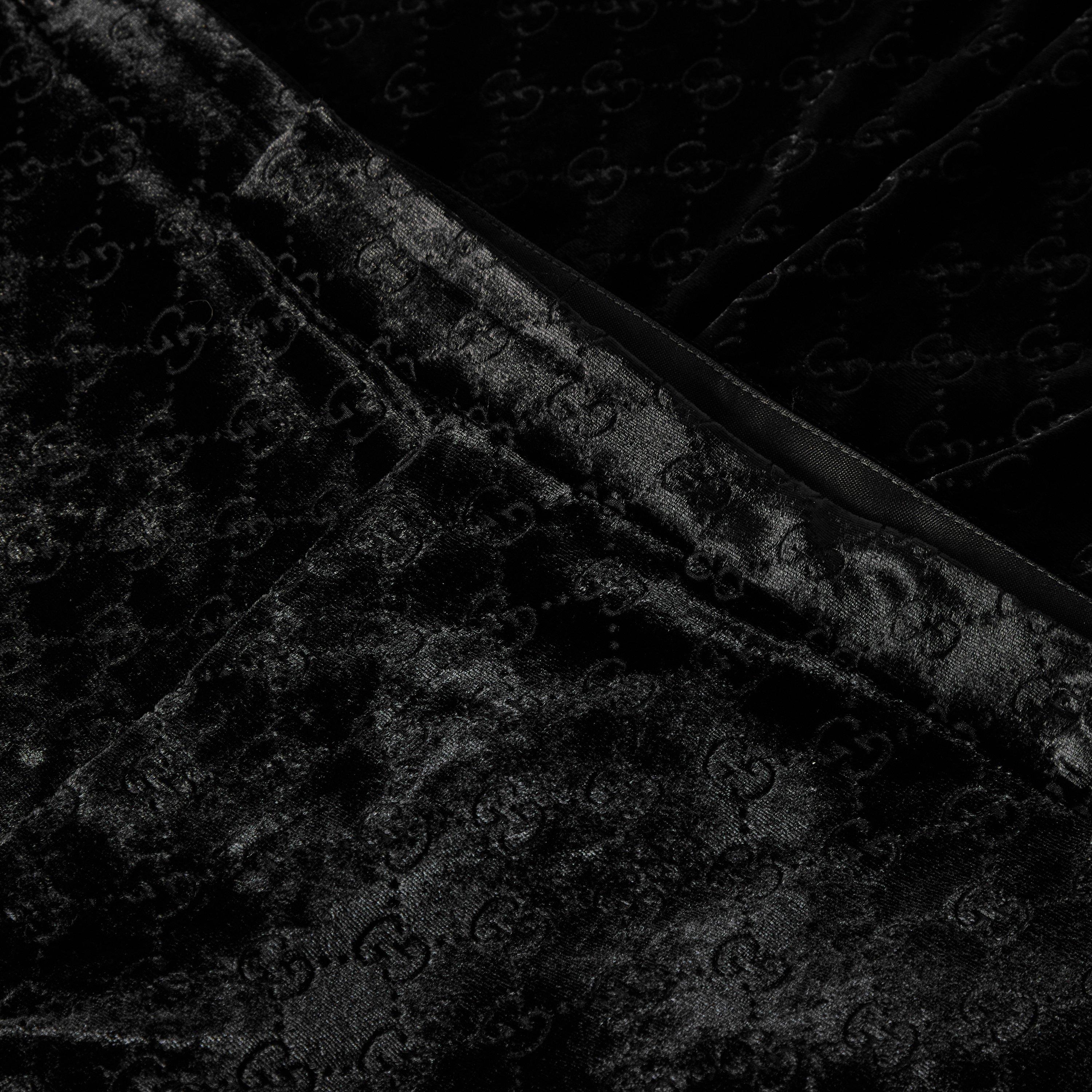 Black - Gucci - Men's Straight Leg Trousers - 3