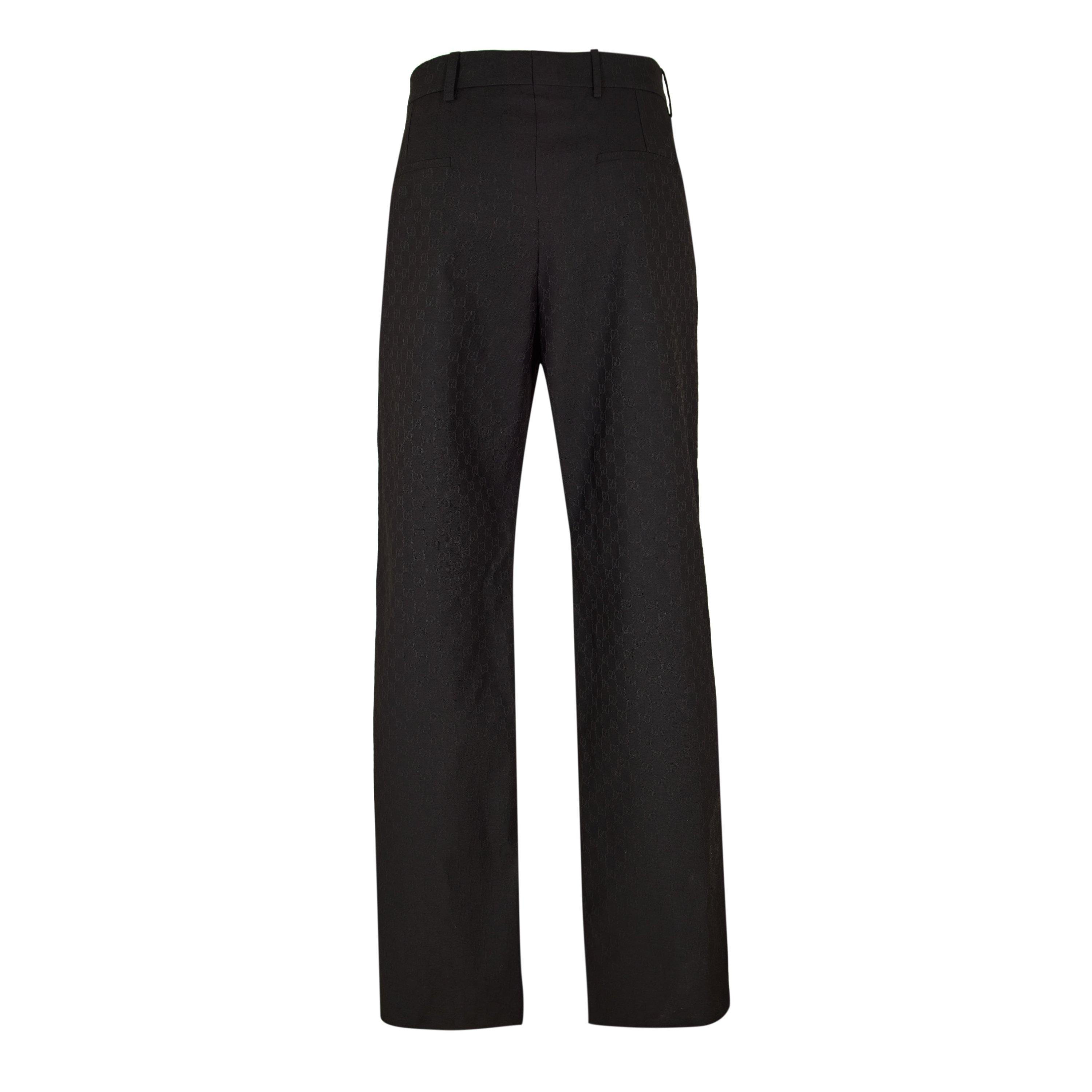 Black - Gucci - Gucci Wool Pant Sn62 - 2
