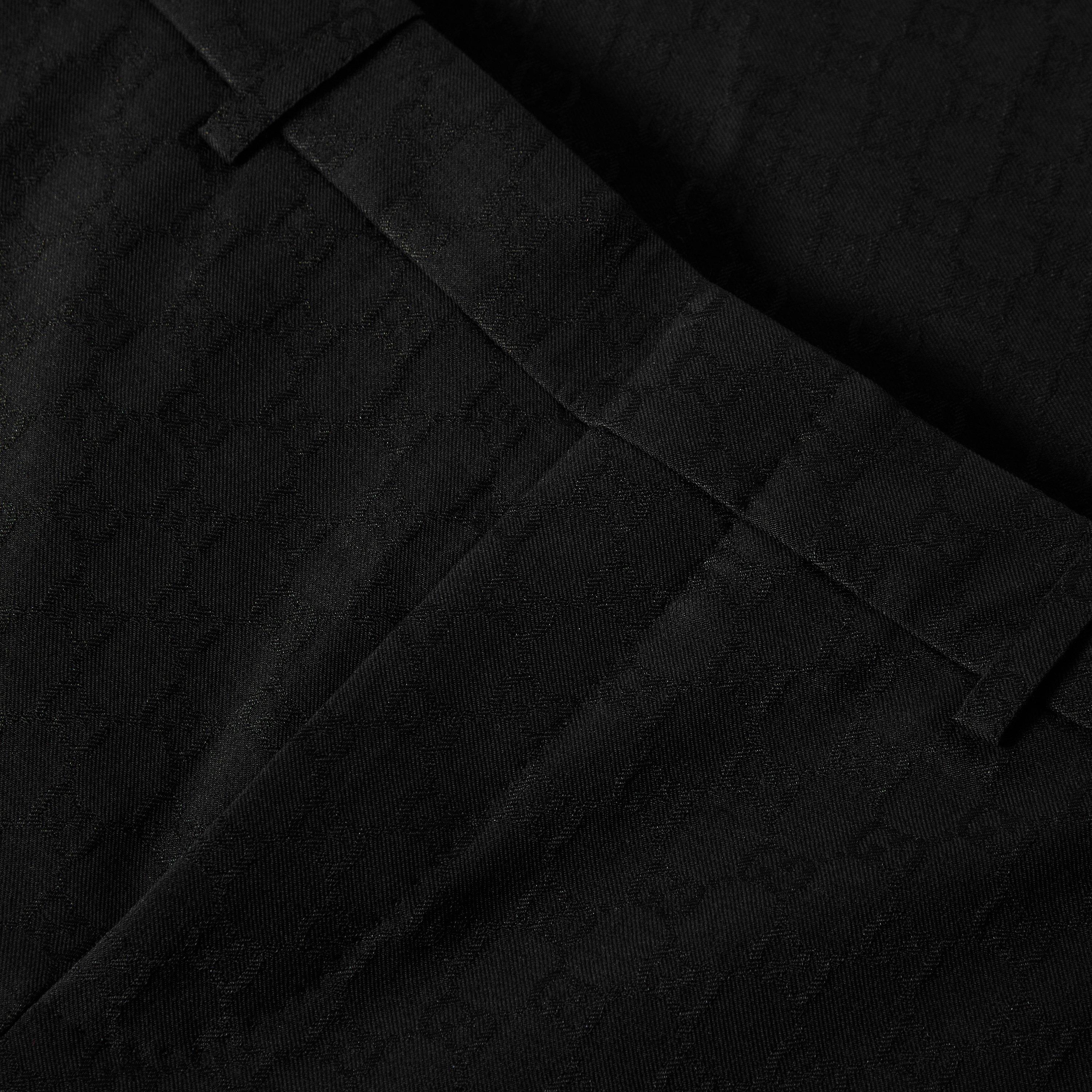 Black - Gucci - Men's Straight Leg Trousers - 3