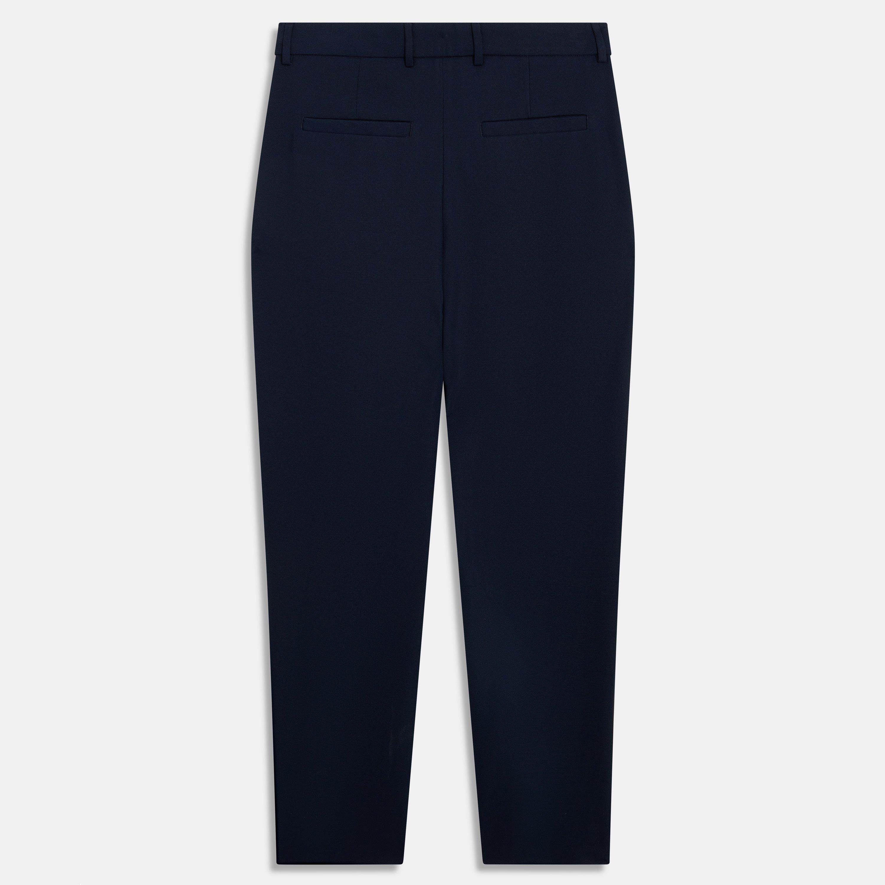 Navy - Ted Baker - Ted Baker Textured Trouser - 2