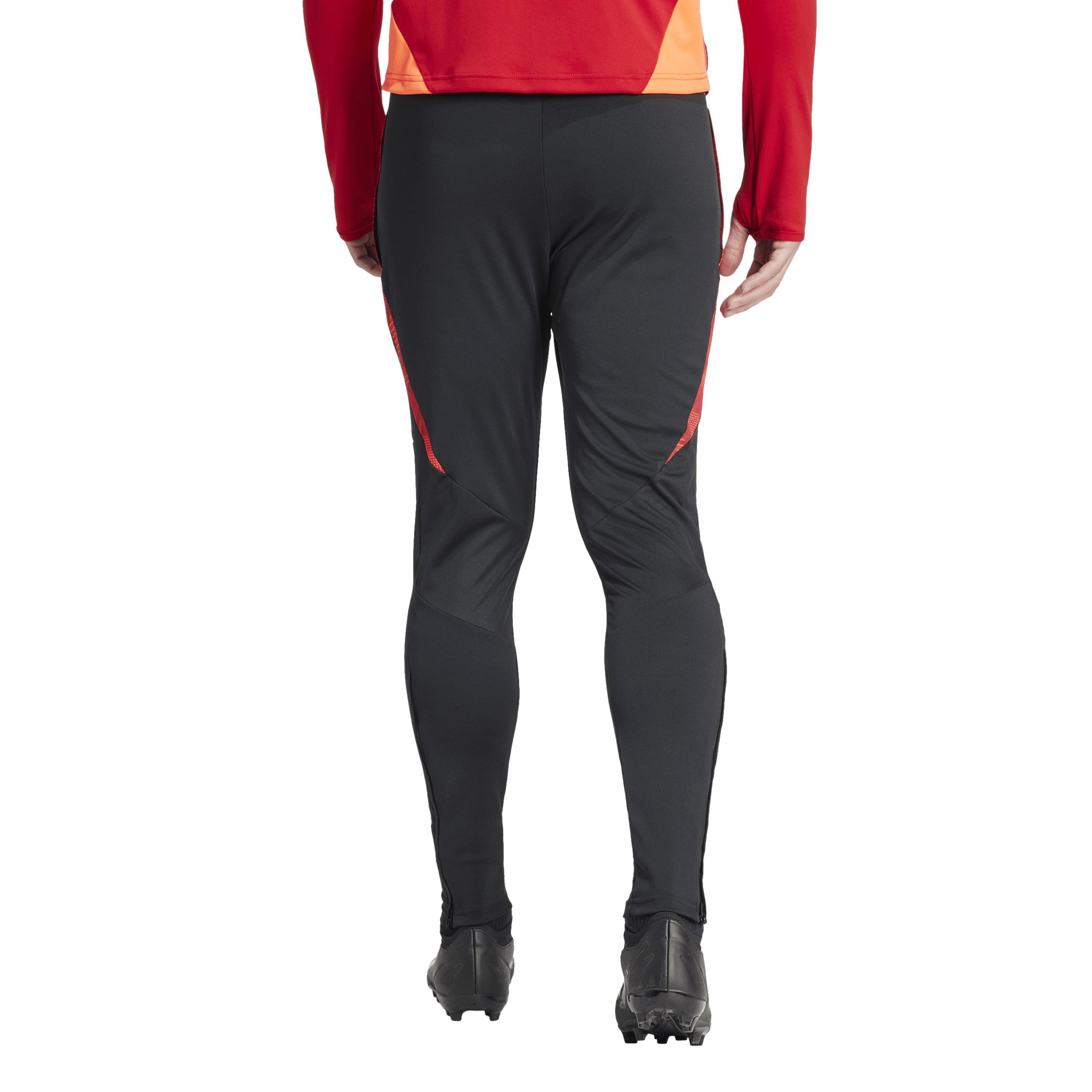 Preto/Vermelho Solar - adidas - Tiro24 C Tr Pnt Tracksuit Bottom Mens - 3