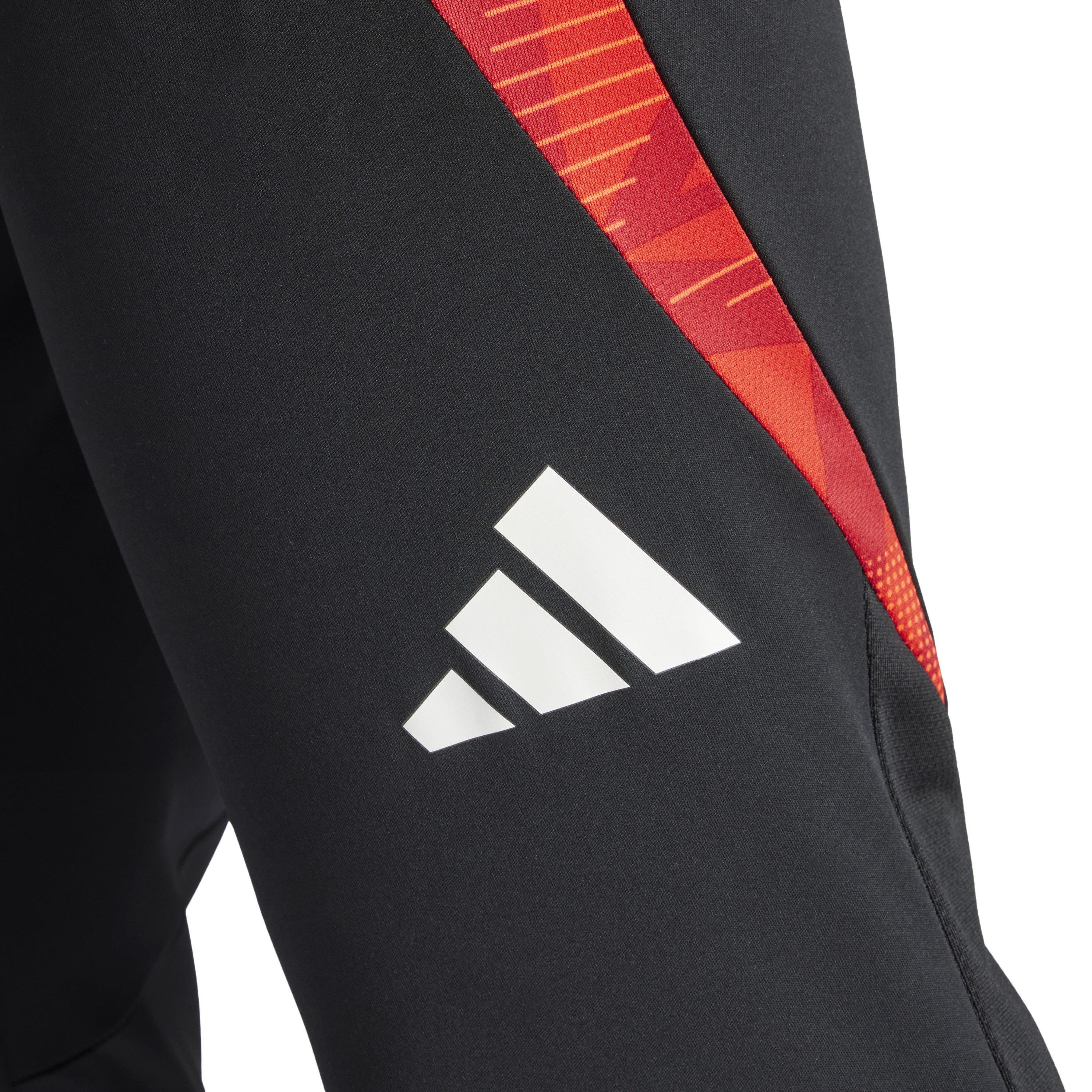 Preto/Vermelho Solar - adidas - Tiro24 C Tr Pnt Tracksuit Bottom Mens - 5
