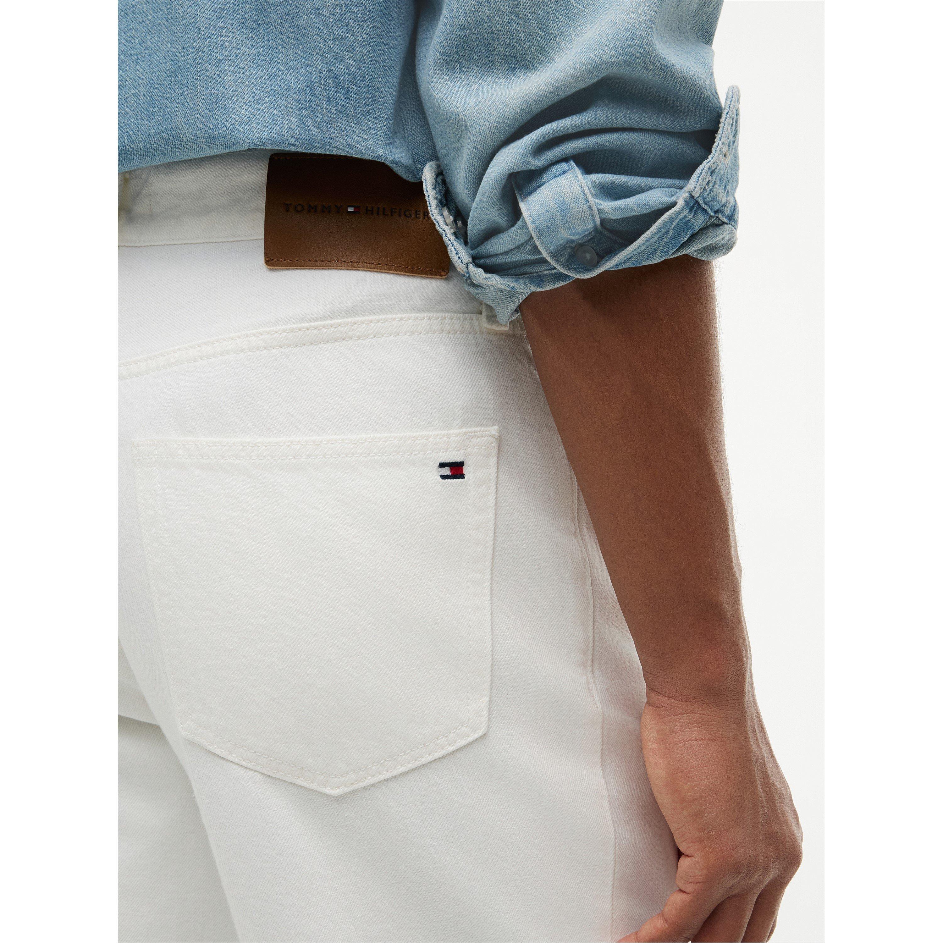 White - Tommy Hilfiger - Men's Straight Leg Trousers - 3