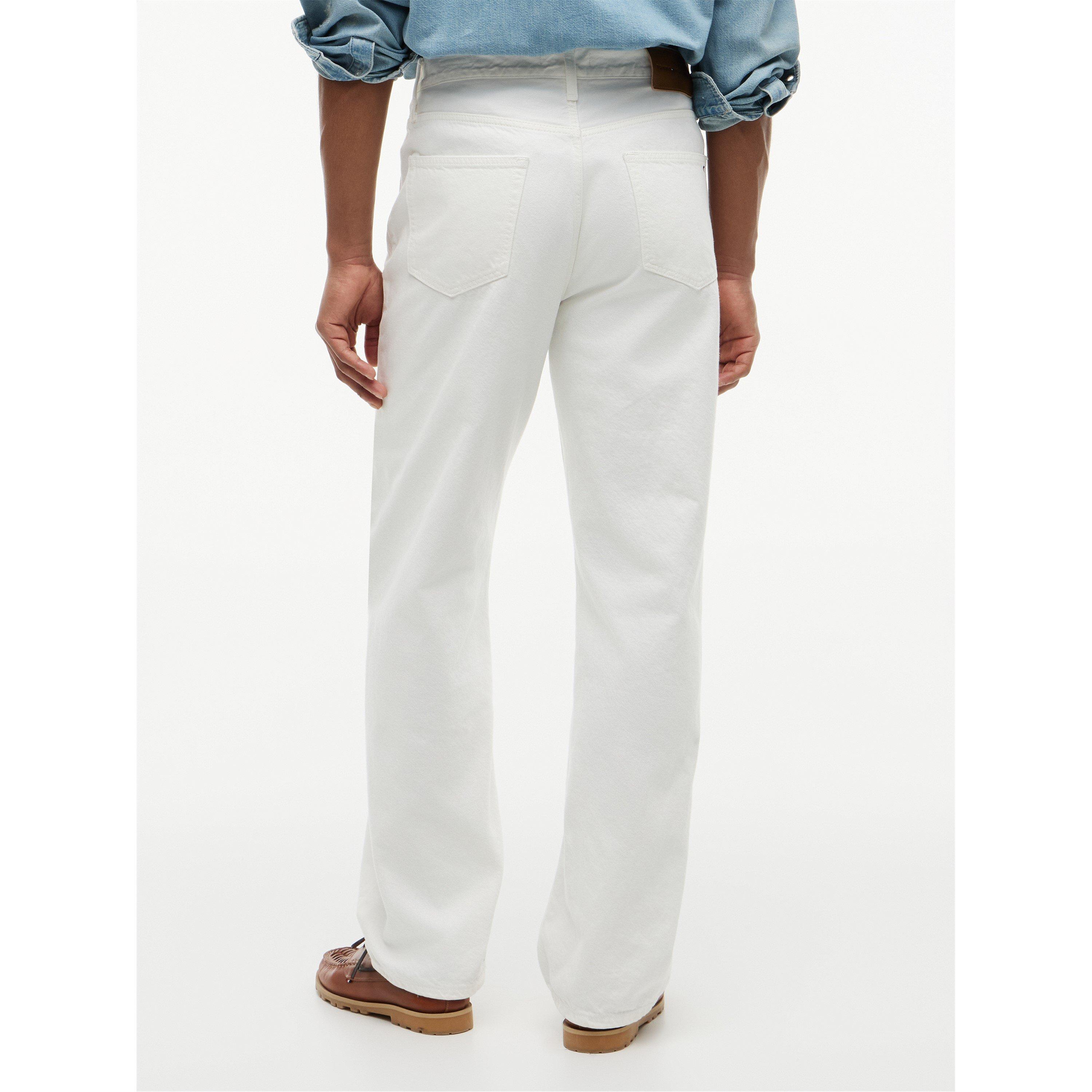 White - Tommy Hilfiger - Men's Straight Leg Trousers - 5