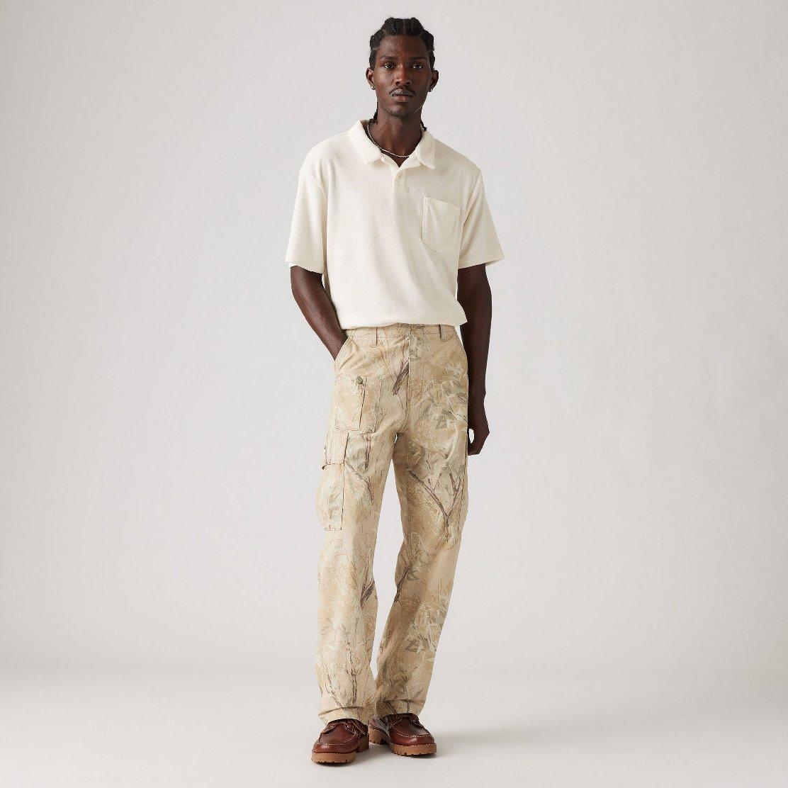 Grass Camo - Levis - Men's Parachute Cargo Trousers - 2