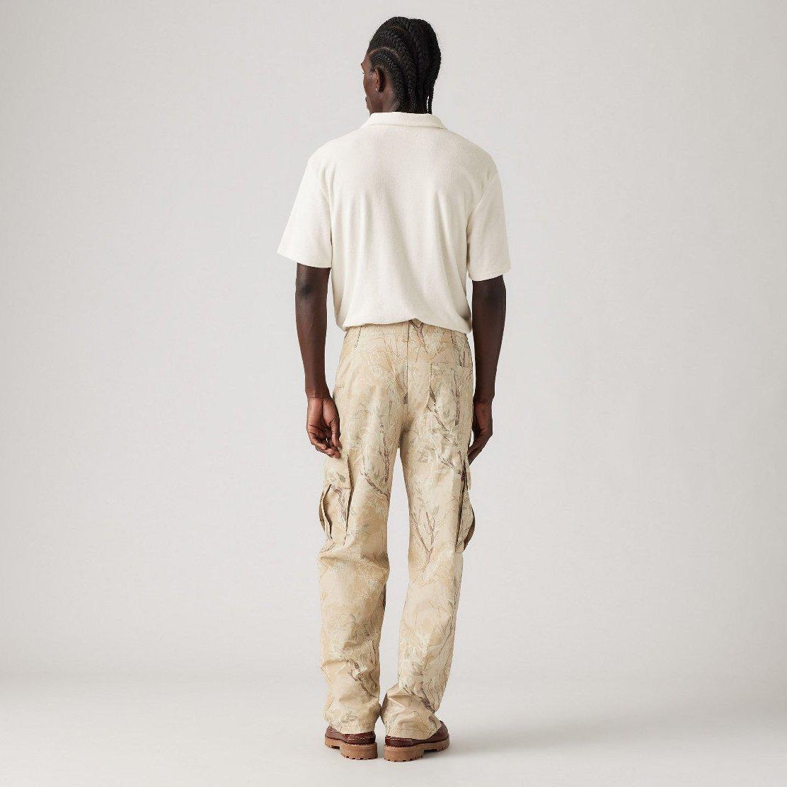 Grass Camo - Levis - Men's Parachute Cargo Trousers - 3