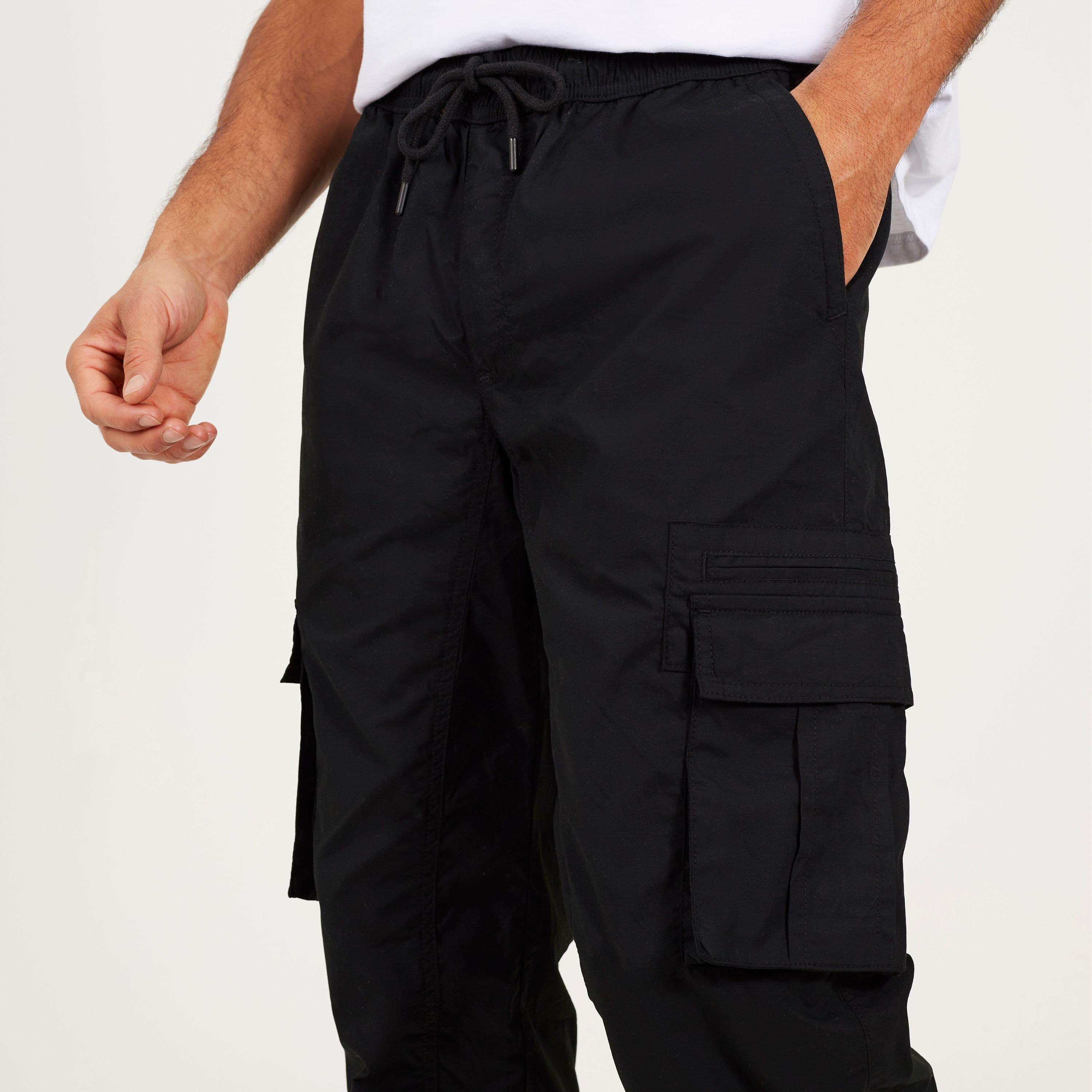 Black - Brave Soul - Poplin Cargo Sn62 - 3