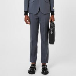 Gucci Wool Gabardine Formal Trousers