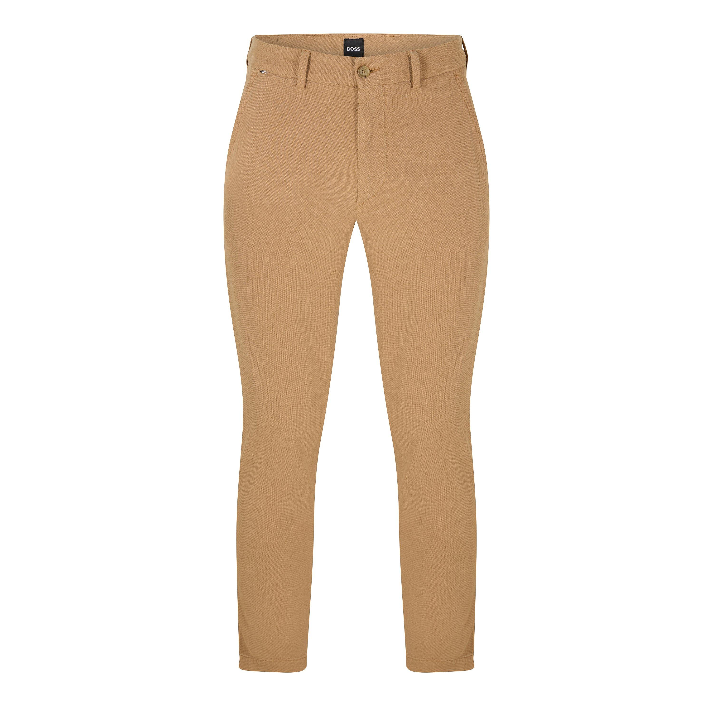 Boss Men's Kaiton Straight Leg Trousers - Medium Beige - 34
