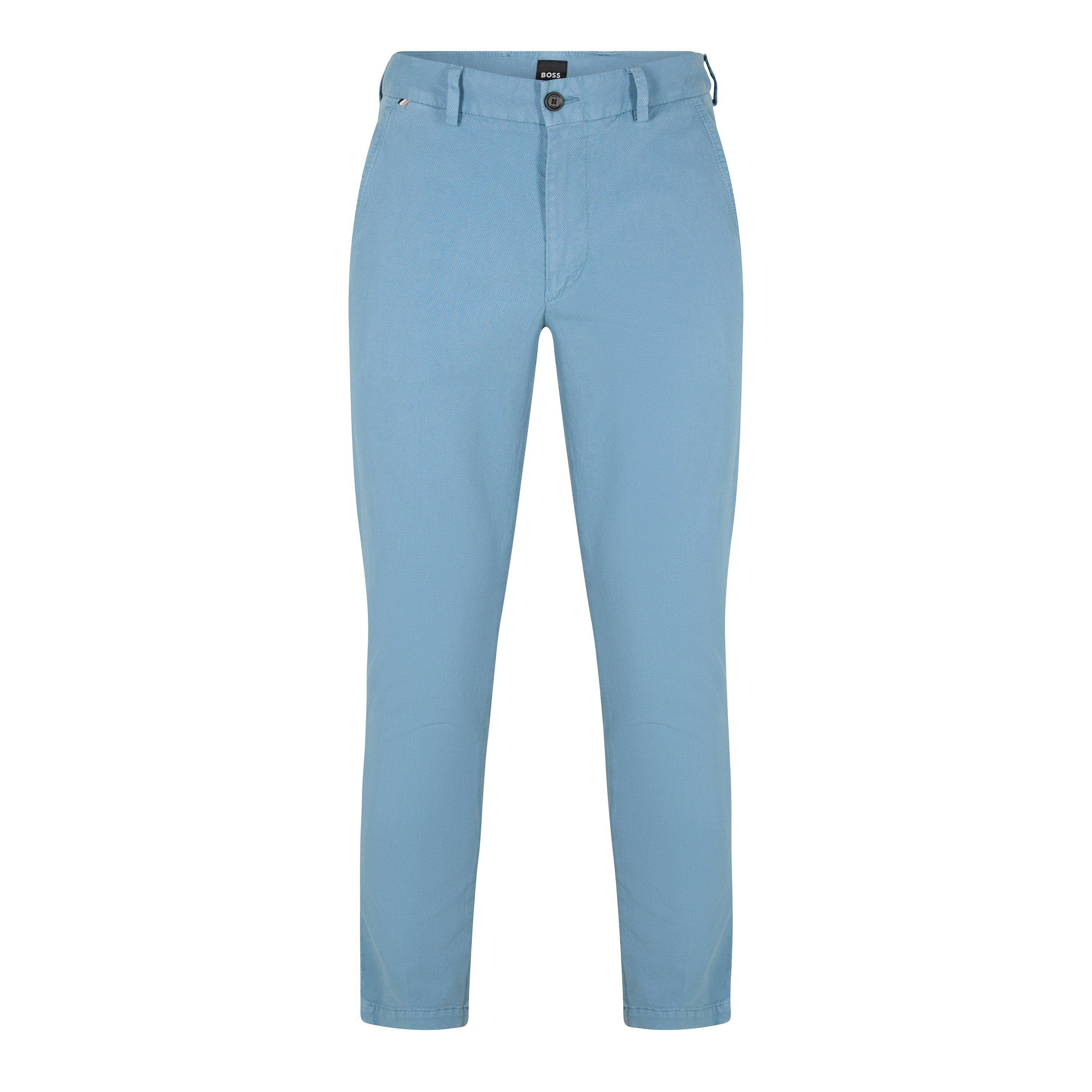 Lgt/Pastel Blue - Boss - Men's Kaiton Straight Leg Trousers - 1