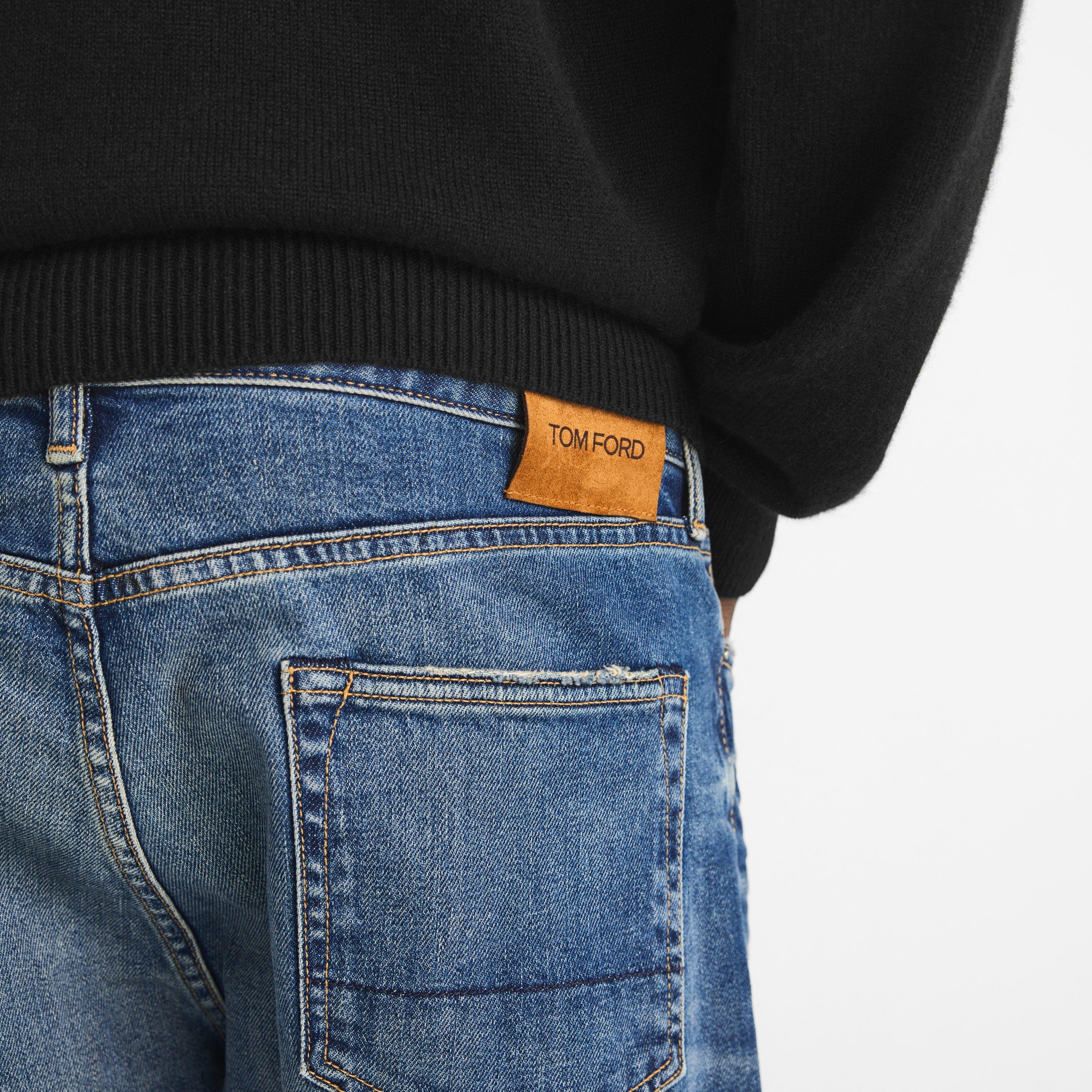 Washed Indigo - Tom Ford - TF Selvedge Denim Sn64 - 5