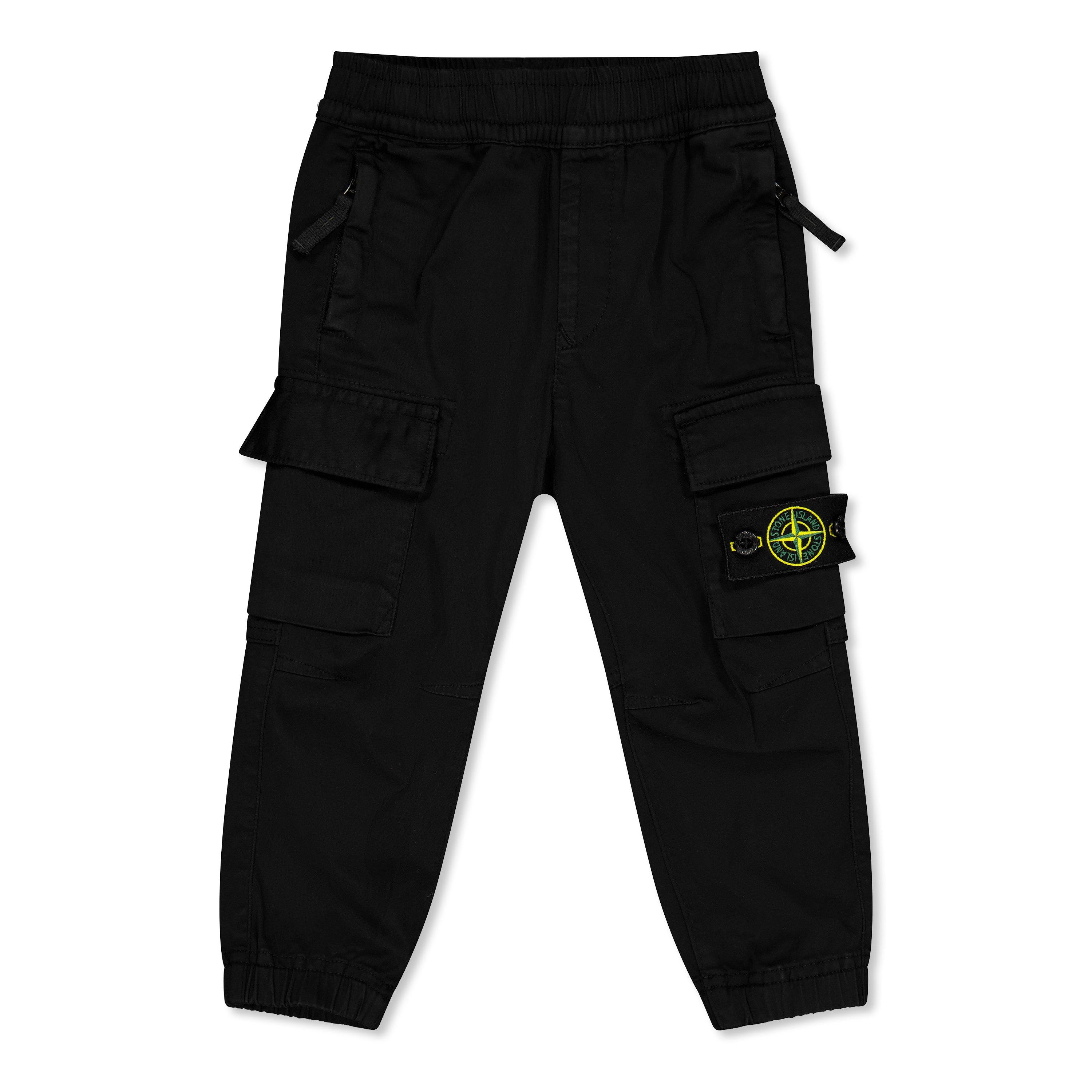 Stone Island Stone Cargos Jn64 - Black V0029 - 6 Years