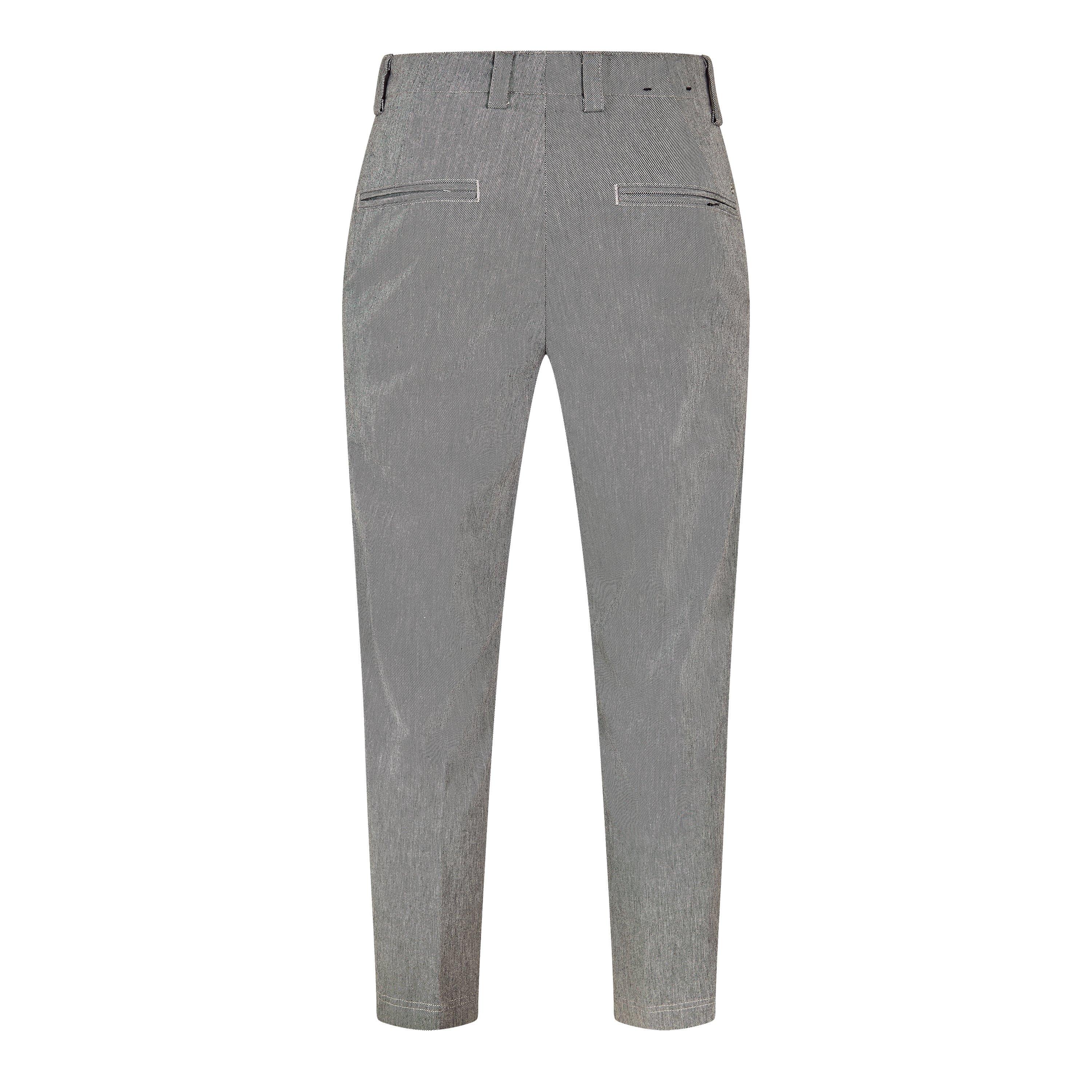 Silver - Boss - Boss C-Kent-Gw 10276586 01 Straight Leg Trousers Mens - 2