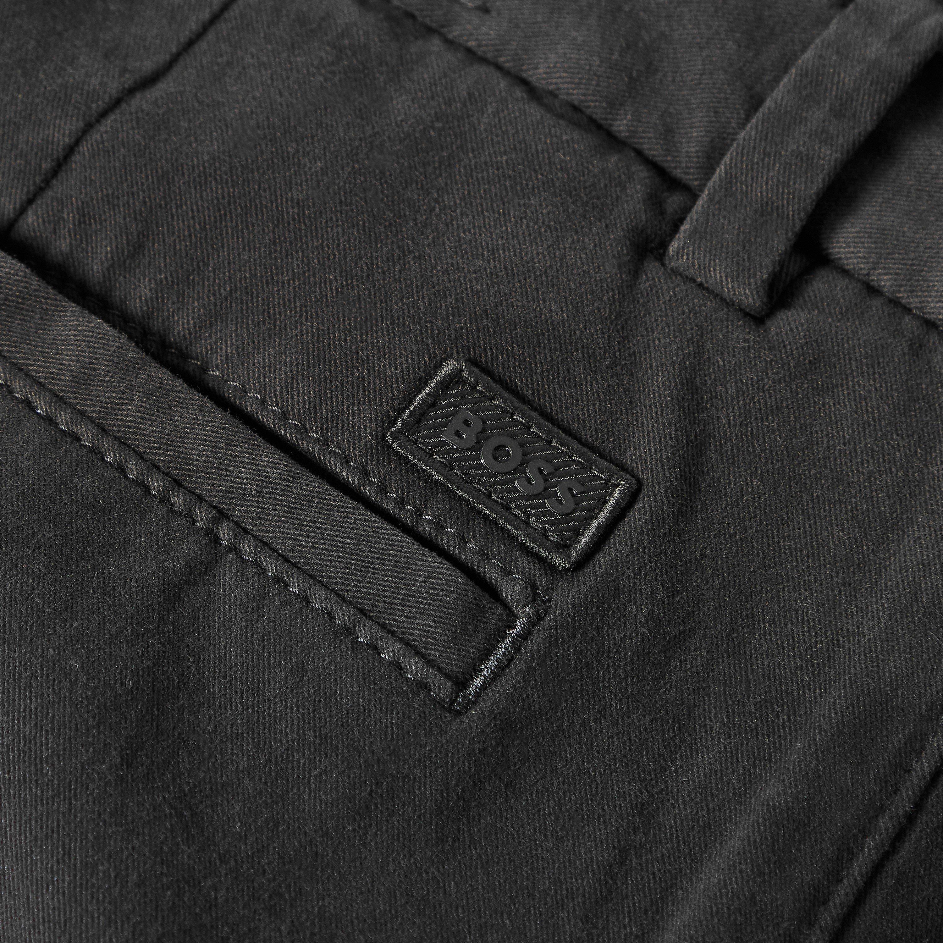 Black - Boss - Boss H-Kane1 10271526 01 Straight Leg Trousers Mens - 3