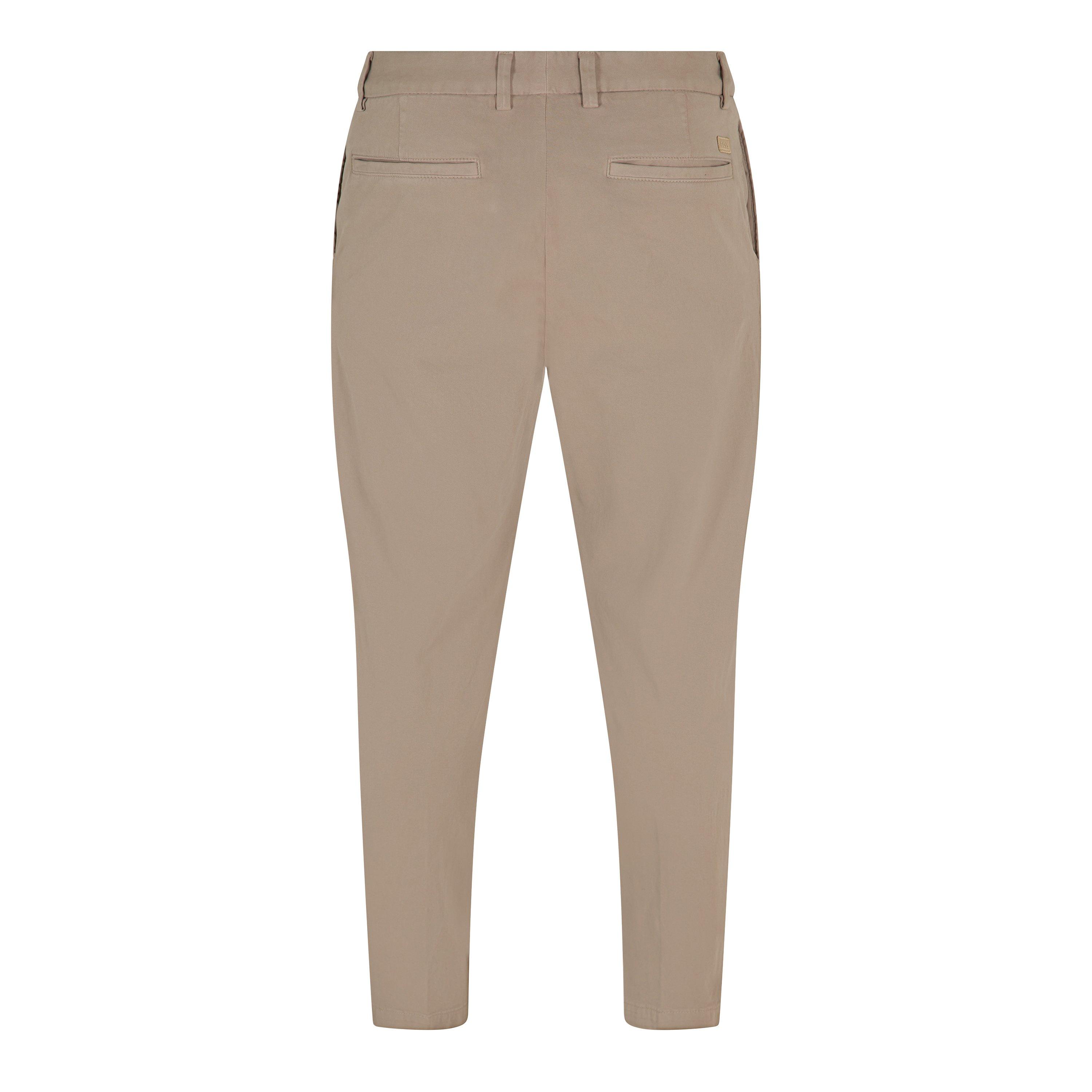 Open Beige - Boss - Boss H-Kane1 10271526 01 Straight Leg Trousers Mens - 2