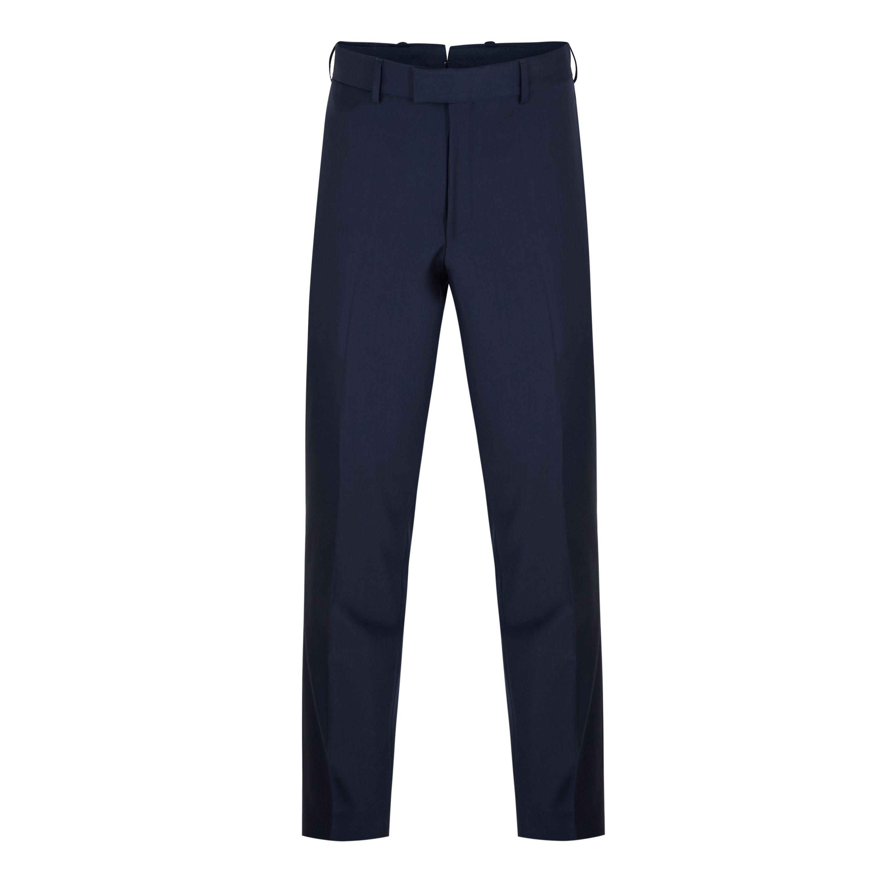 Boss Men's L-Lone-241-Lc1 Straight Leg Trousers - Navy