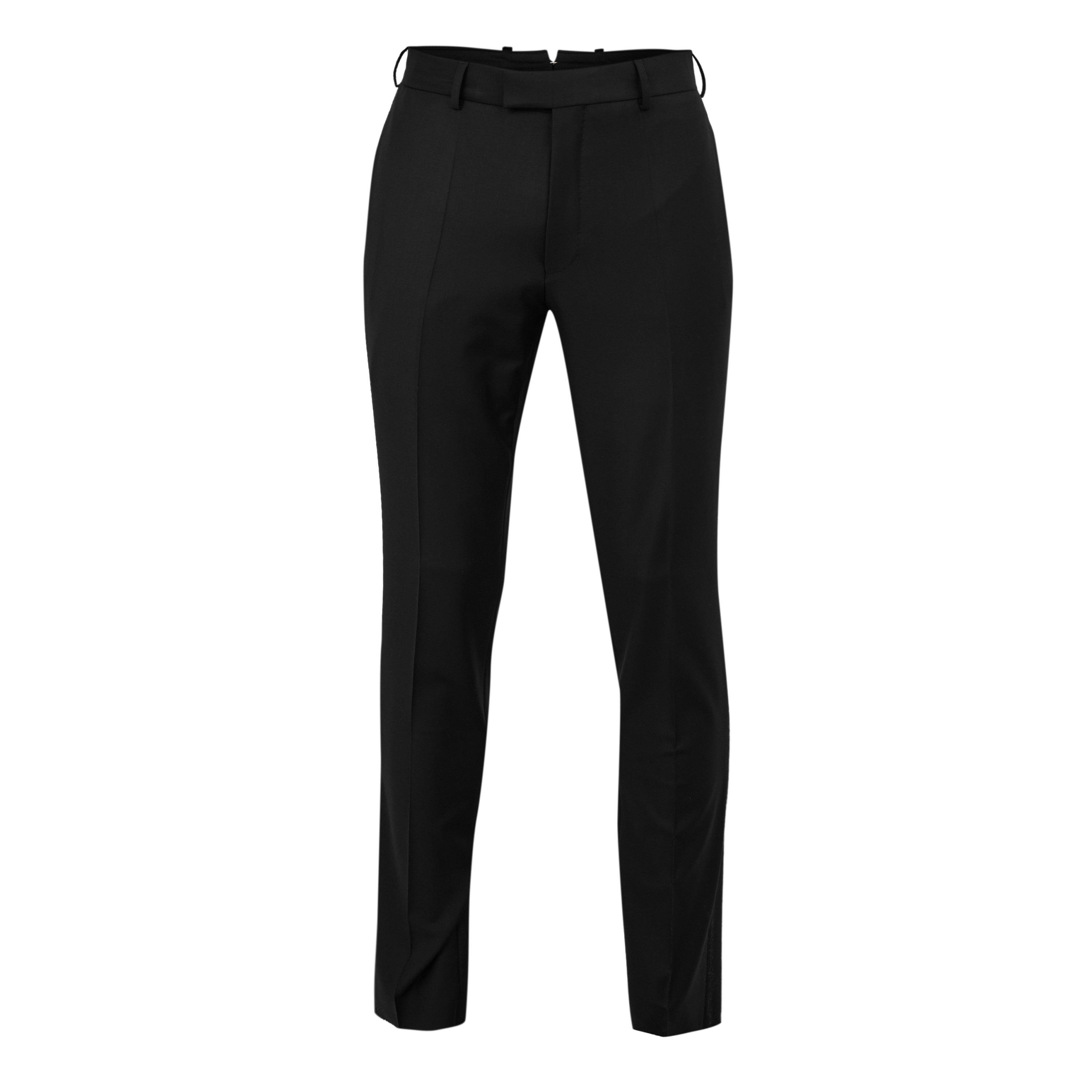 Black - Boss - Men's L-Lone-241-Lc1 Straight Leg Trousers - 1