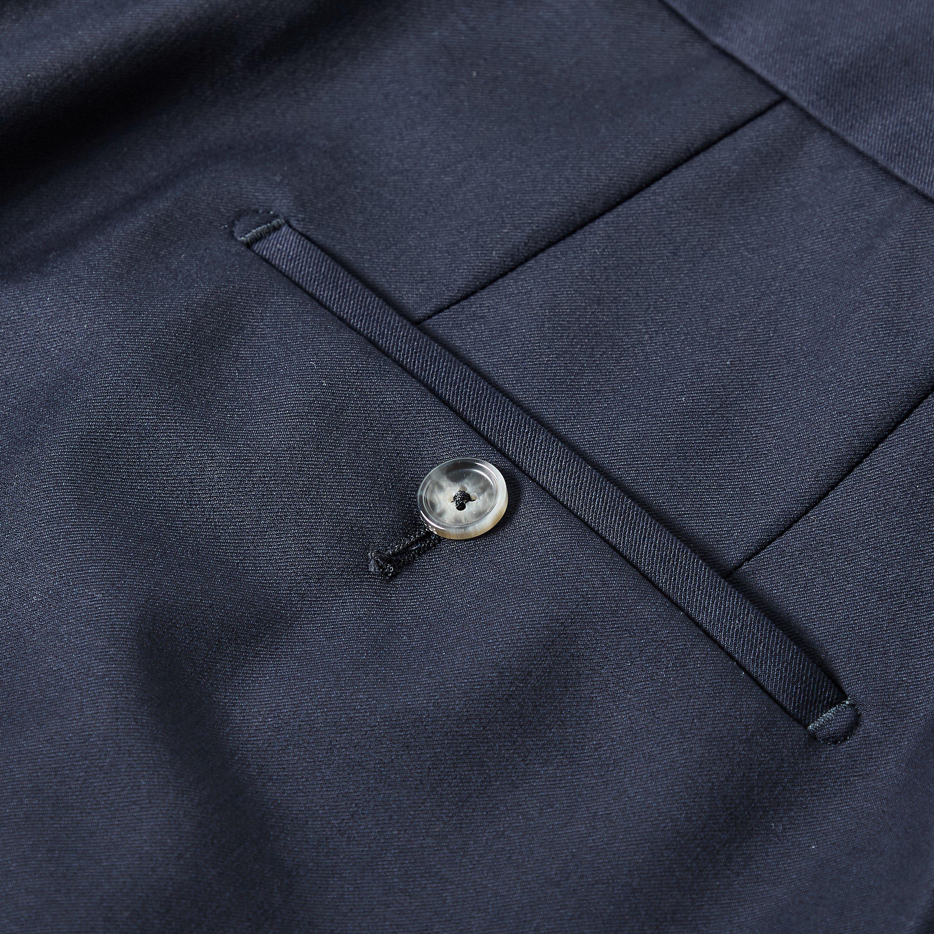 Navy - Boss - Men's Glover Straight Leg Trousers - 3