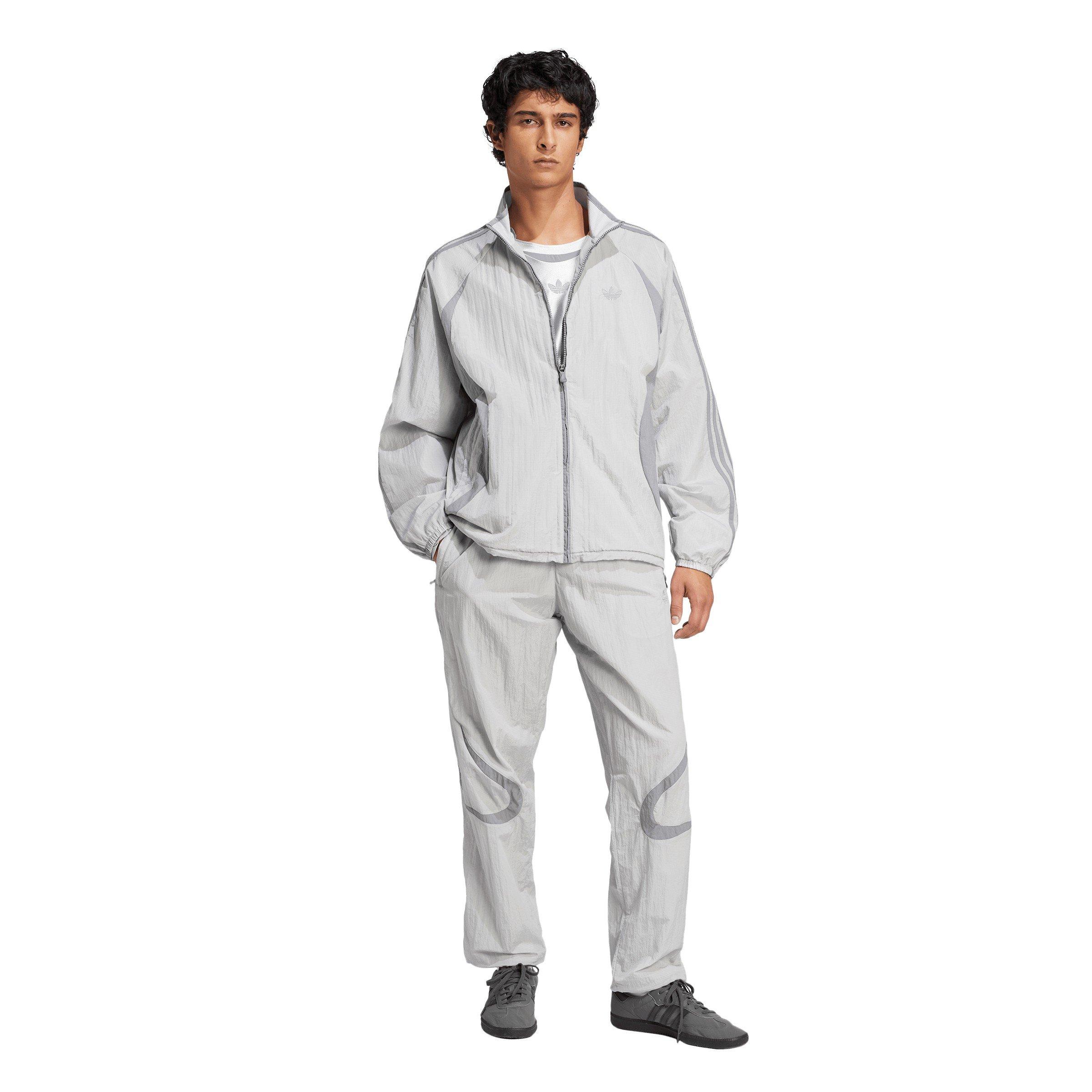 Grey Two - adidas Originals - Men's 2000 TP Open Hem Jersey Jogging Bottoms - 6