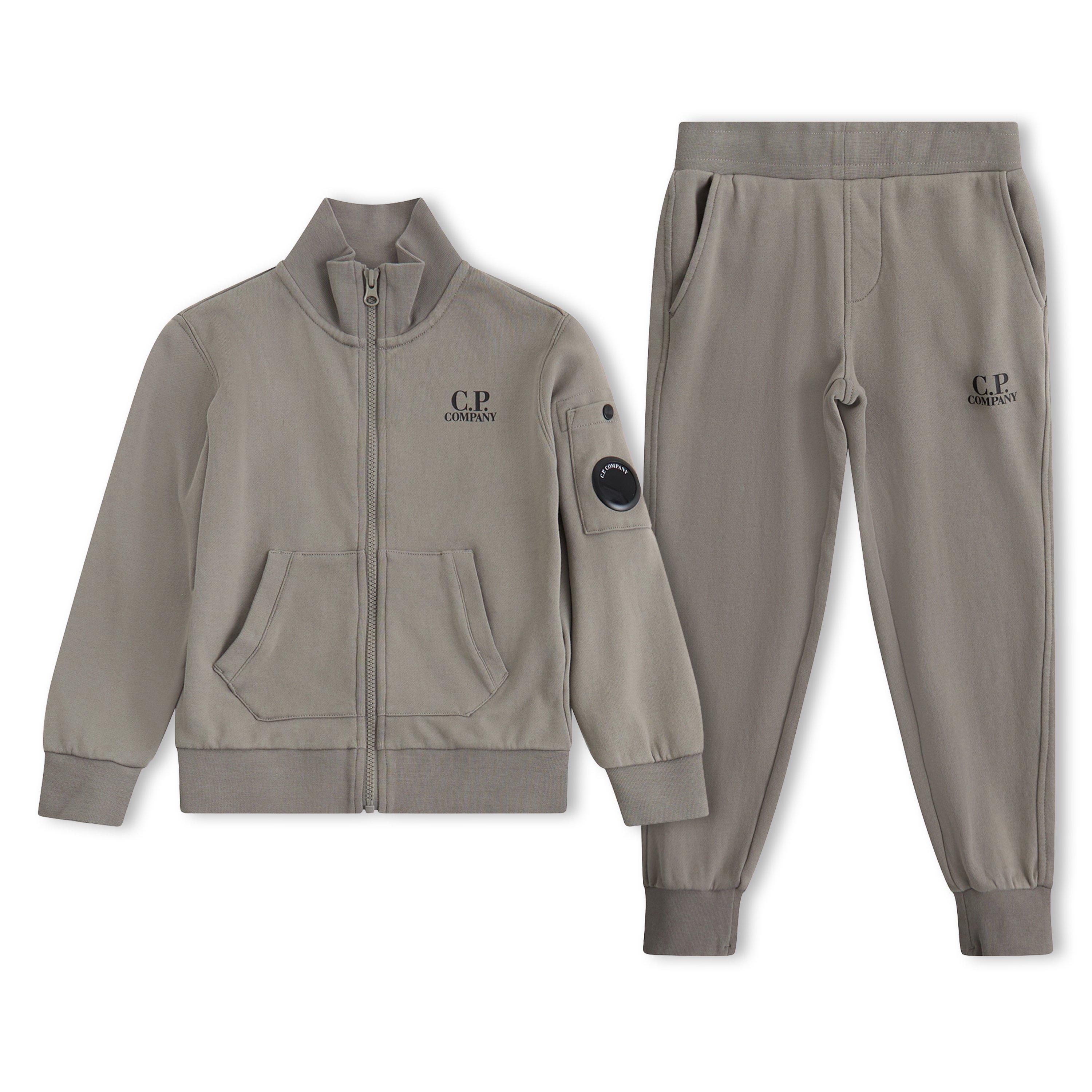 Taupe Gry 60503 - CP Company - Kids' Logo Tracksuit - 1