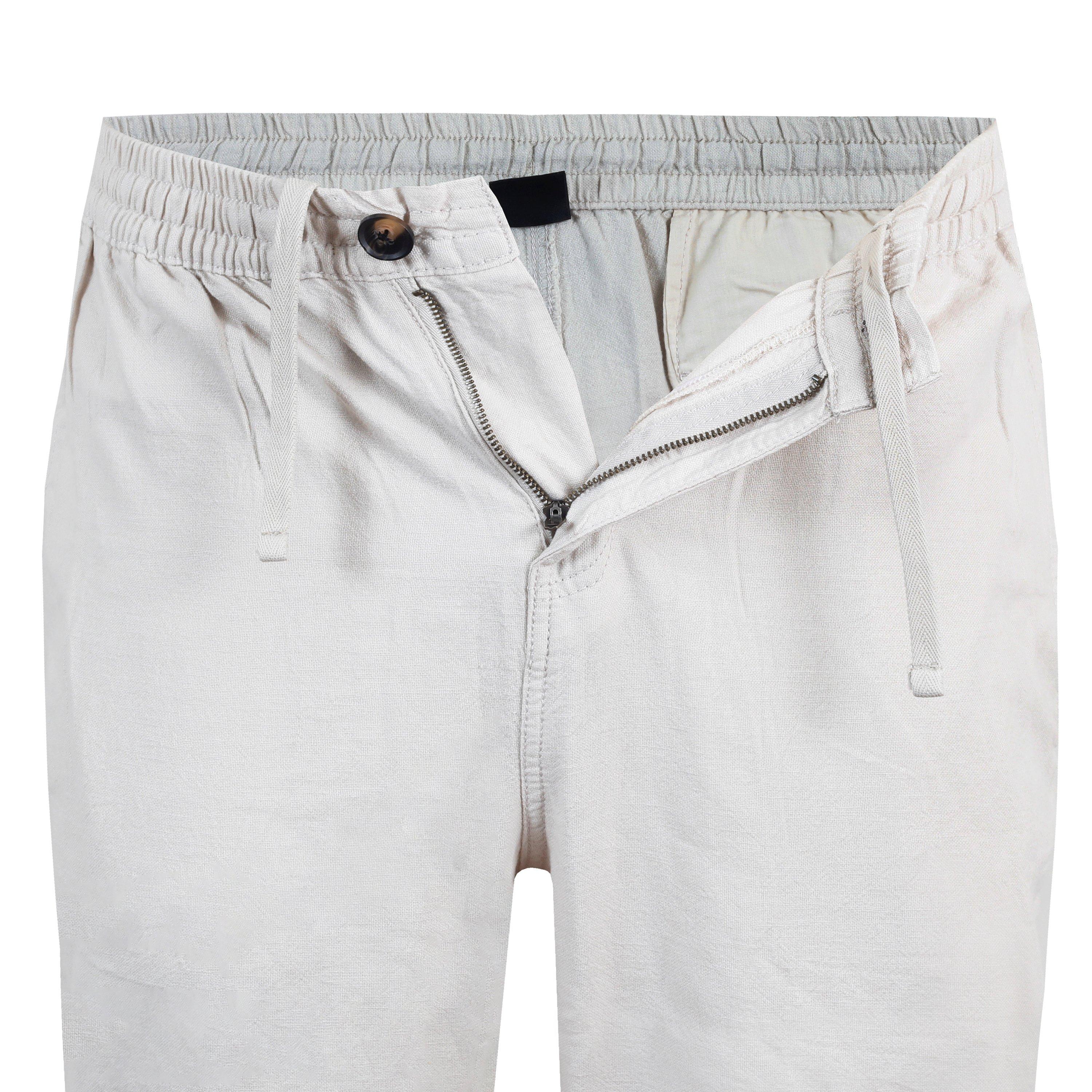 Cream - Fabric - Linen Trsr - 5