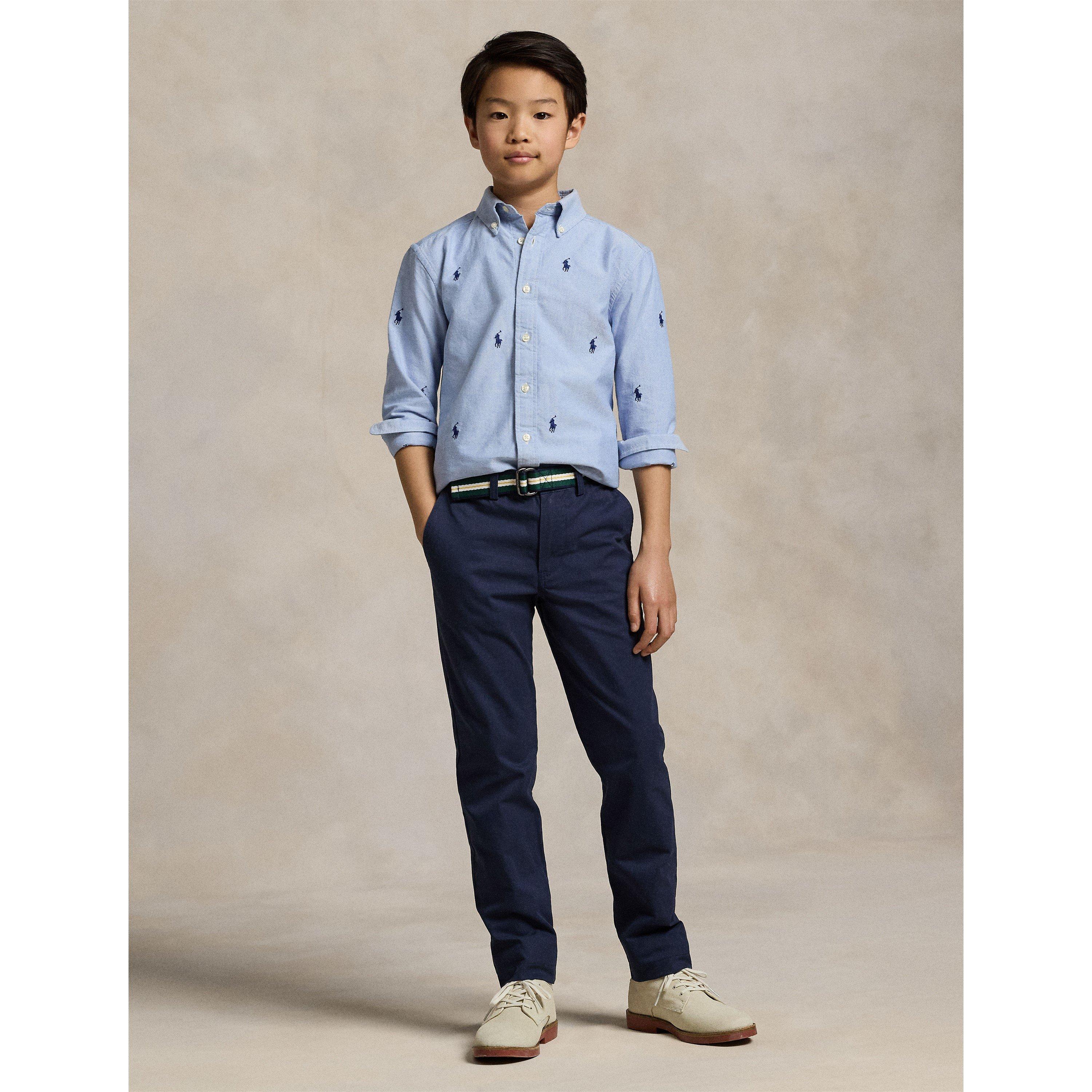 Newport Navy - Polo Ralph Lauren - Kids' Flat Front Chinos - 5