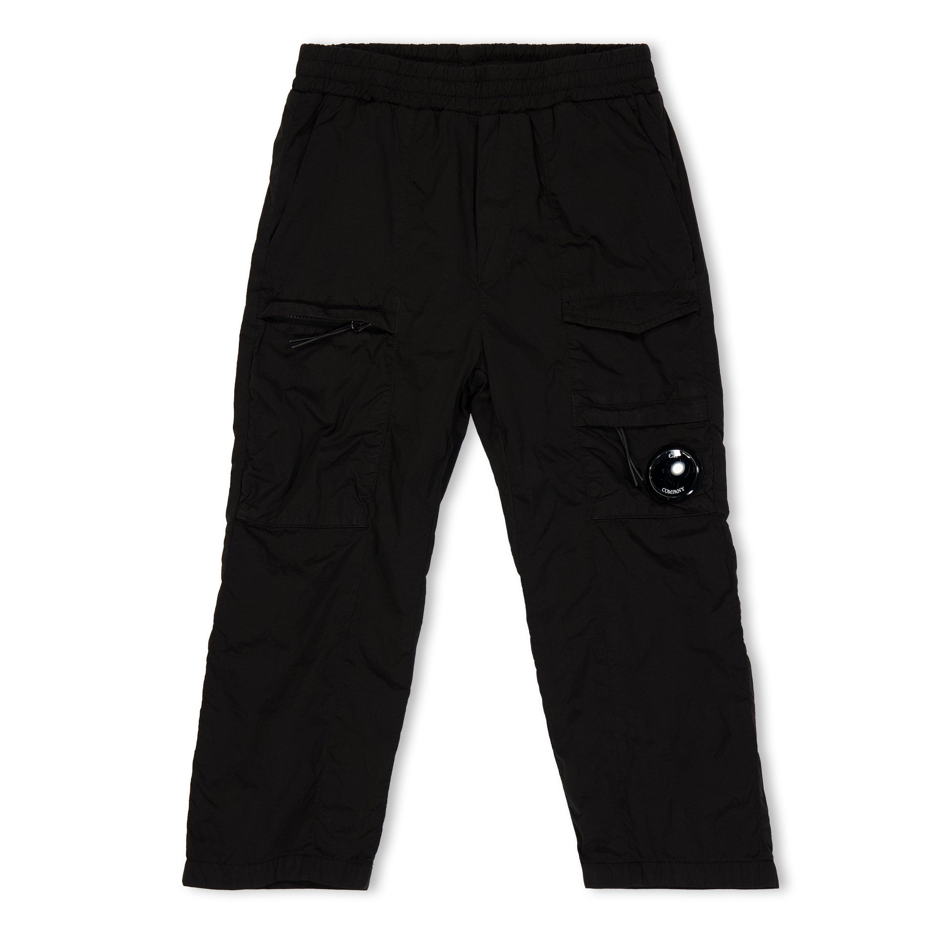 Cp Company Boys Kids' Cargo Trouser - Black 60100 - 14Y