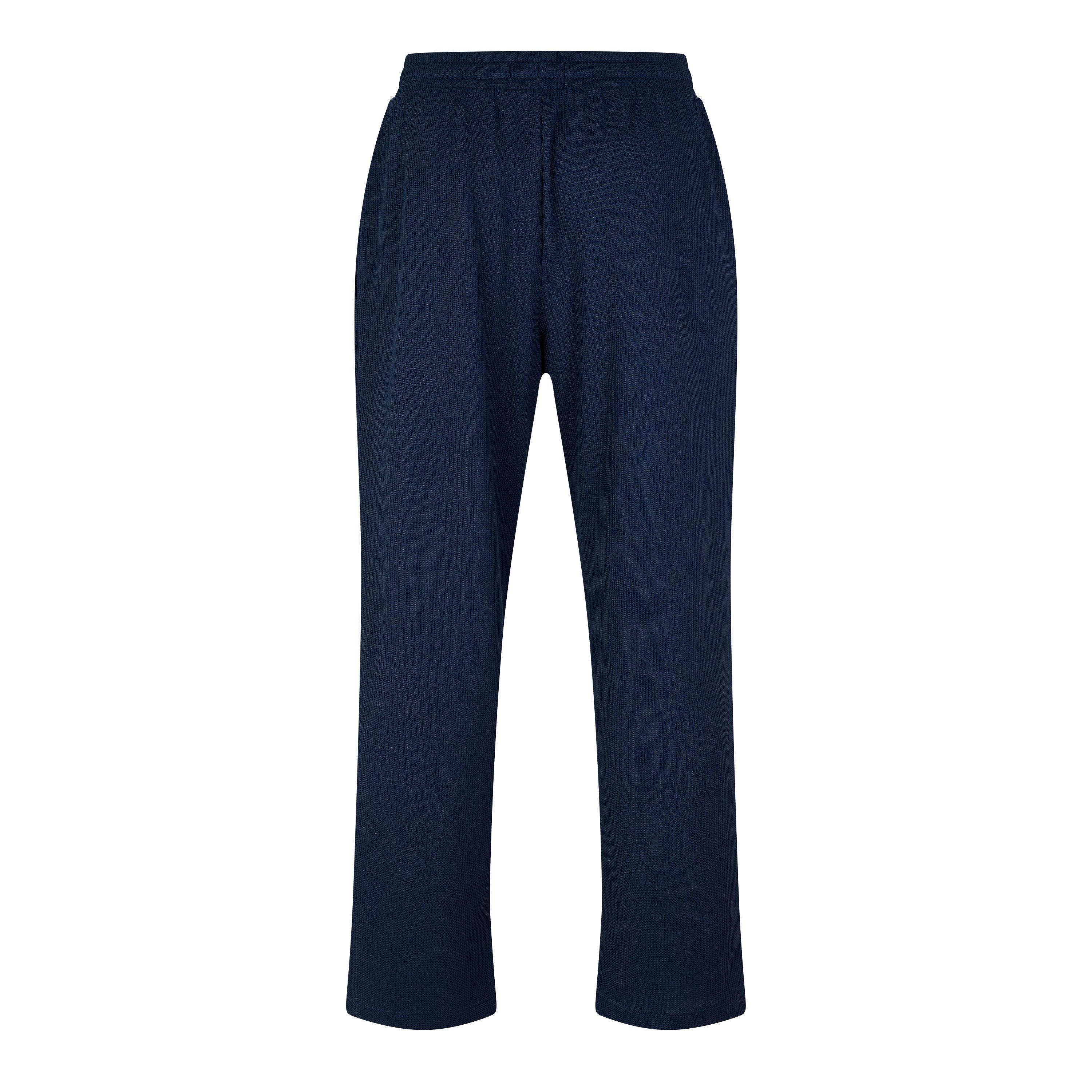 Armani Blue - Emporio Armani - Men's Waffle Cotton Joggers - 2