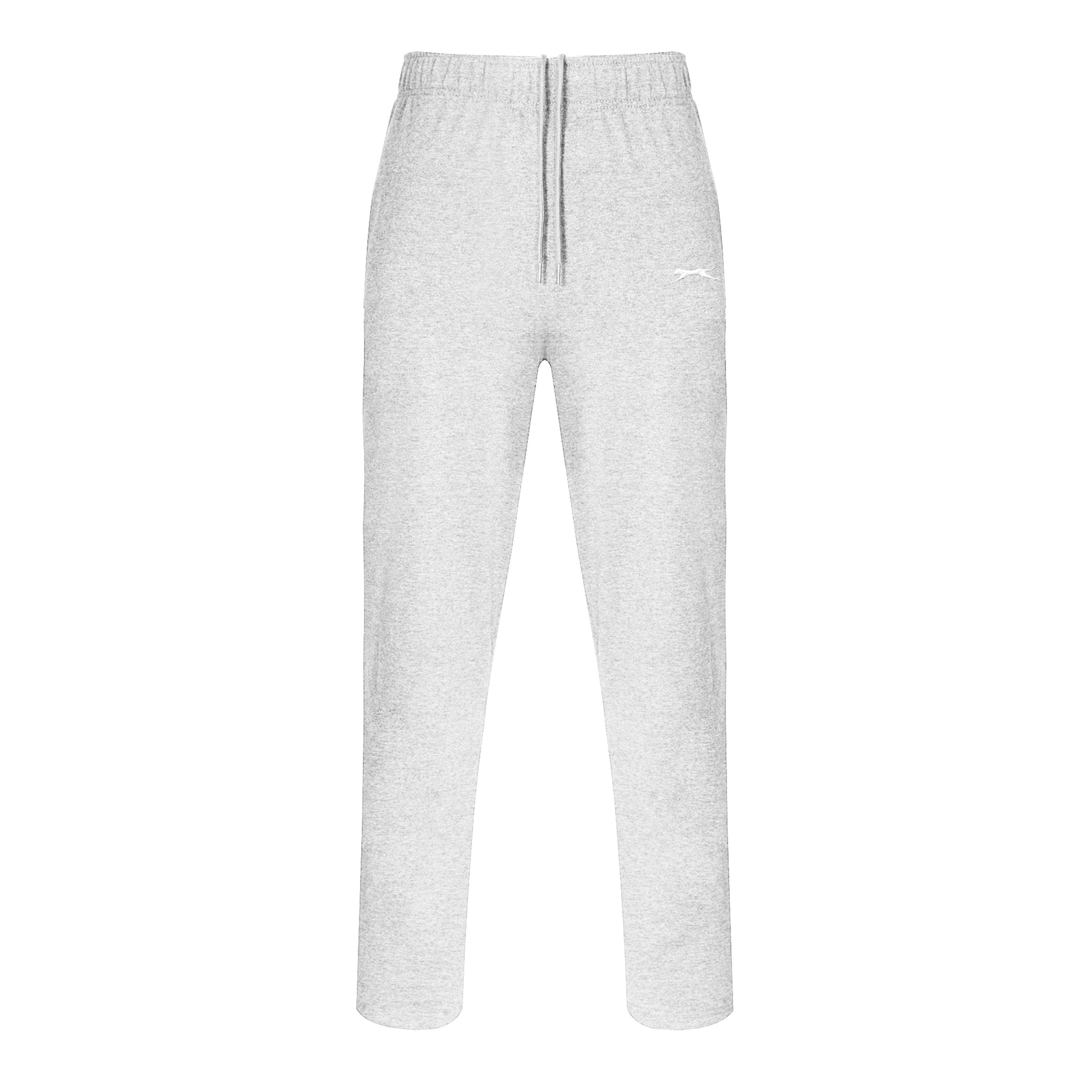 Slazenger Men's Jersey Jogging Bottoms - Grey Marl - 2XL
