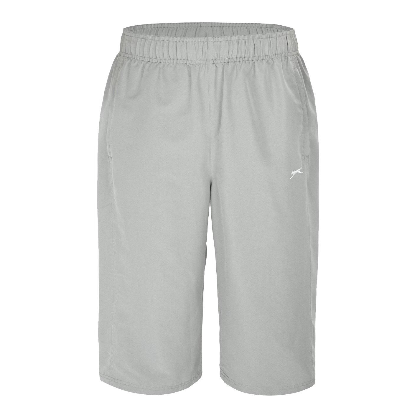 Slazenger Men's Three Quarter Length Tracksuit Bottoms - Light Grey - 2XL