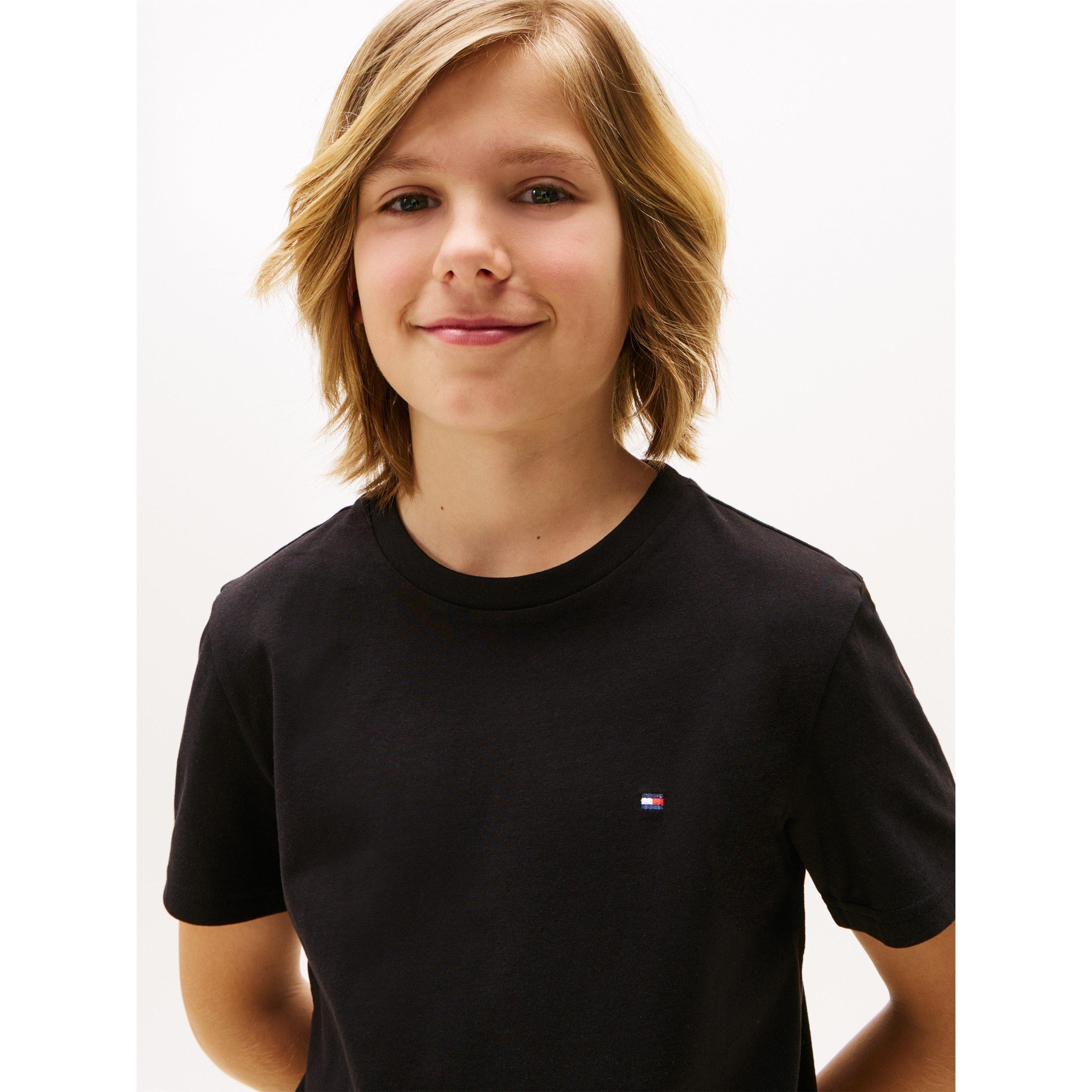 White/Black 0R9 - Tommy Hilfiger - Tommy 2Pk SS Tee Jn64 - 3