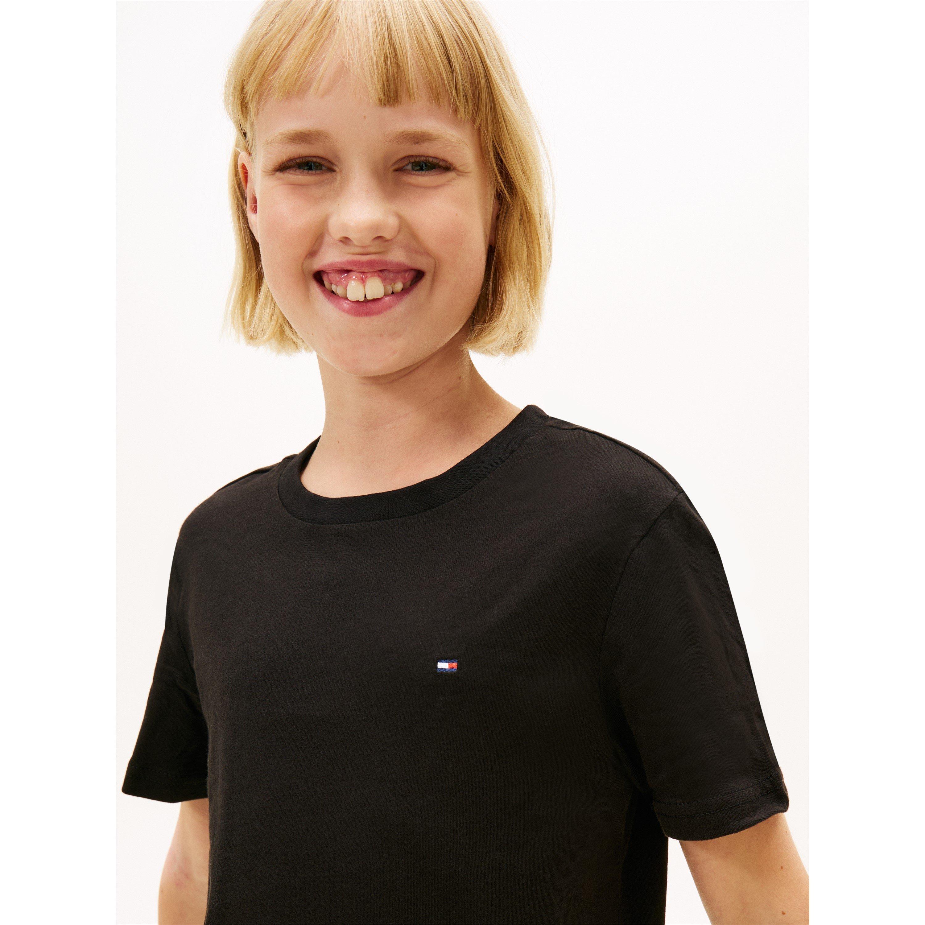 White/Black 0R9 - Tommy Hilfiger - Tommy 2Pk SS Tee Jn64 - 5