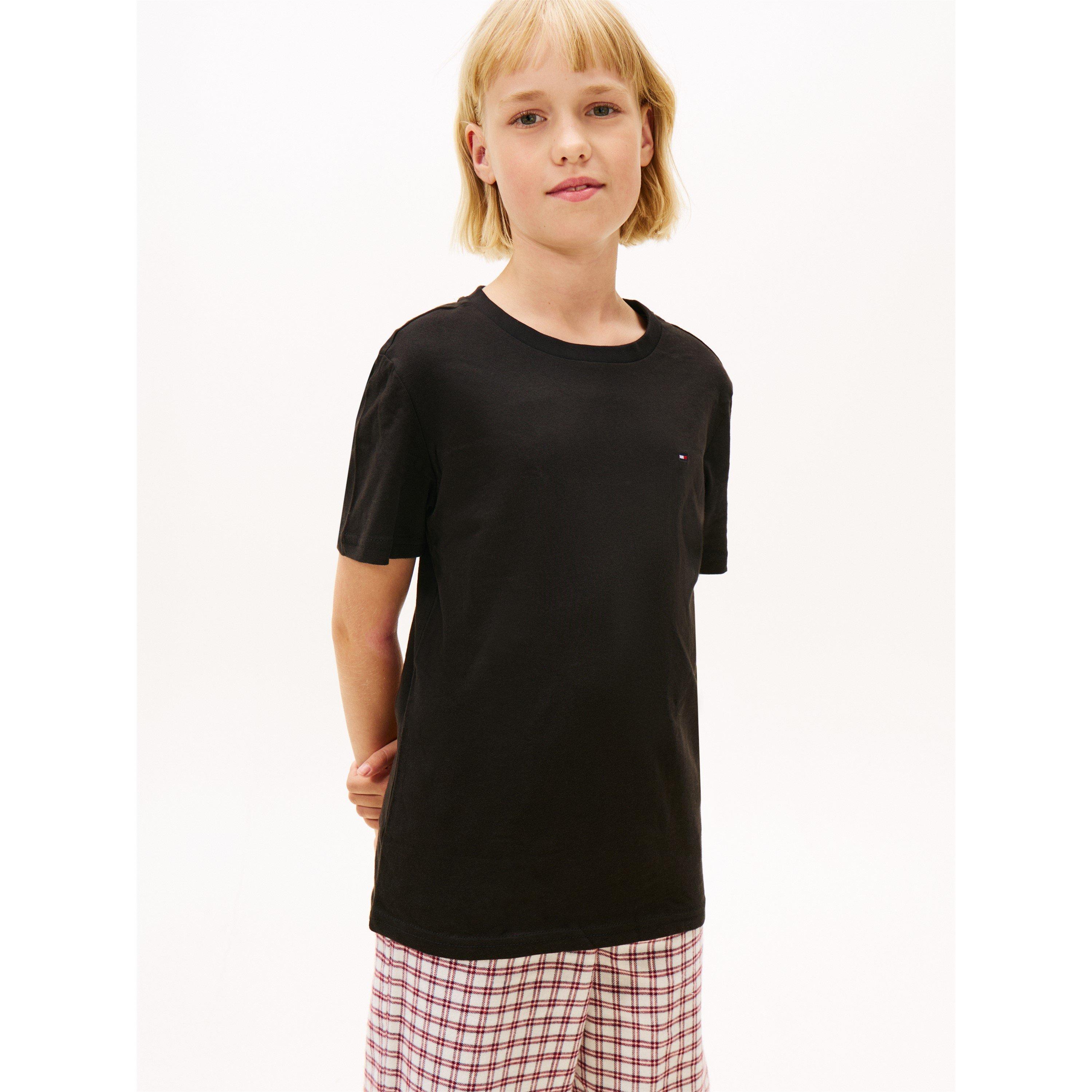White/Black 0R9 - Tommy Hilfiger - Tommy 2Pk SS Tee Jn64 - 6